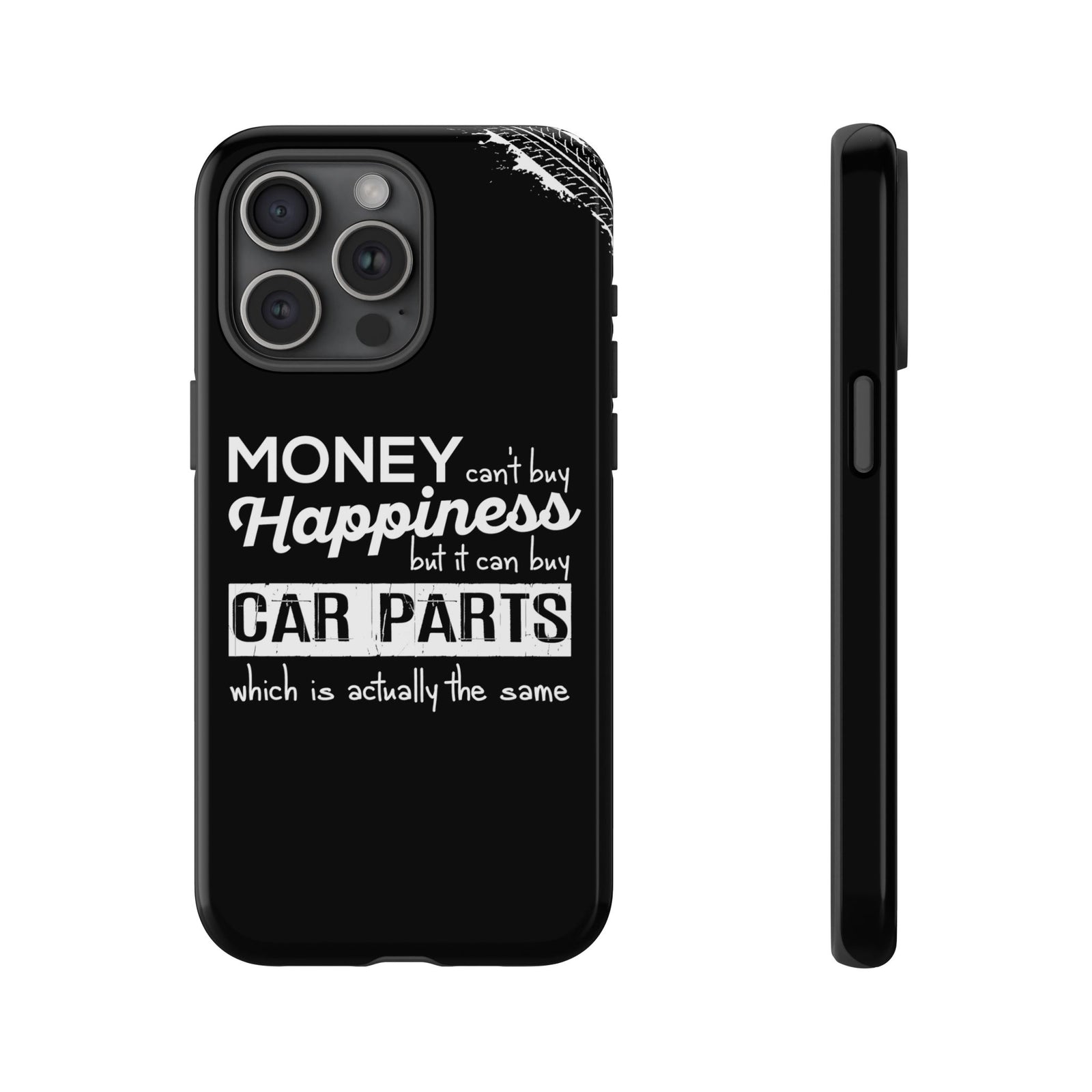More Car Parts Equals Happiness Tough Phone Case | Car Enthusiast Gift
