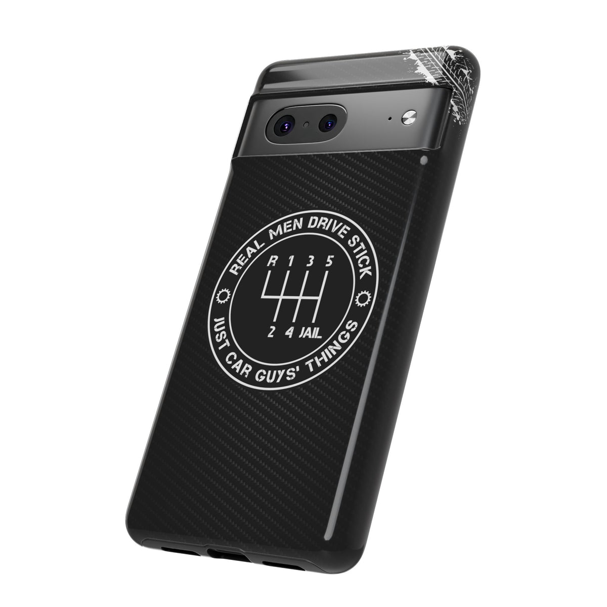 Real Men Drive Stick Manual Transmission Tough Phone Case | Car Guy Gift