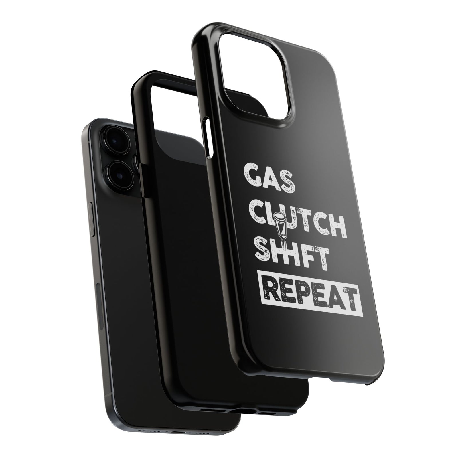 Gas Clutch Shift Repeat Phone Case | JDM Manual Transmission Gift