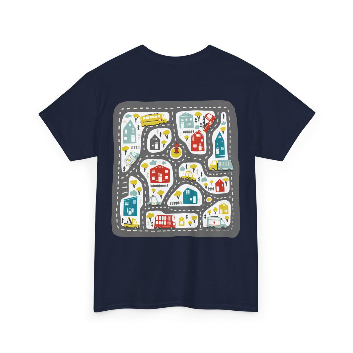 Play Cars on Dad's Back T-Shirt | Funny Dad Car Tee
