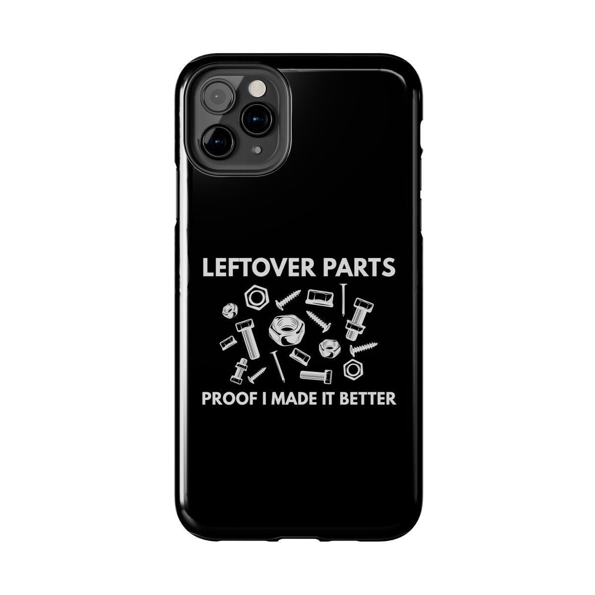Leftover Parts Phone Case | Funny Mechanic &amp; Handyman Dad Gift
