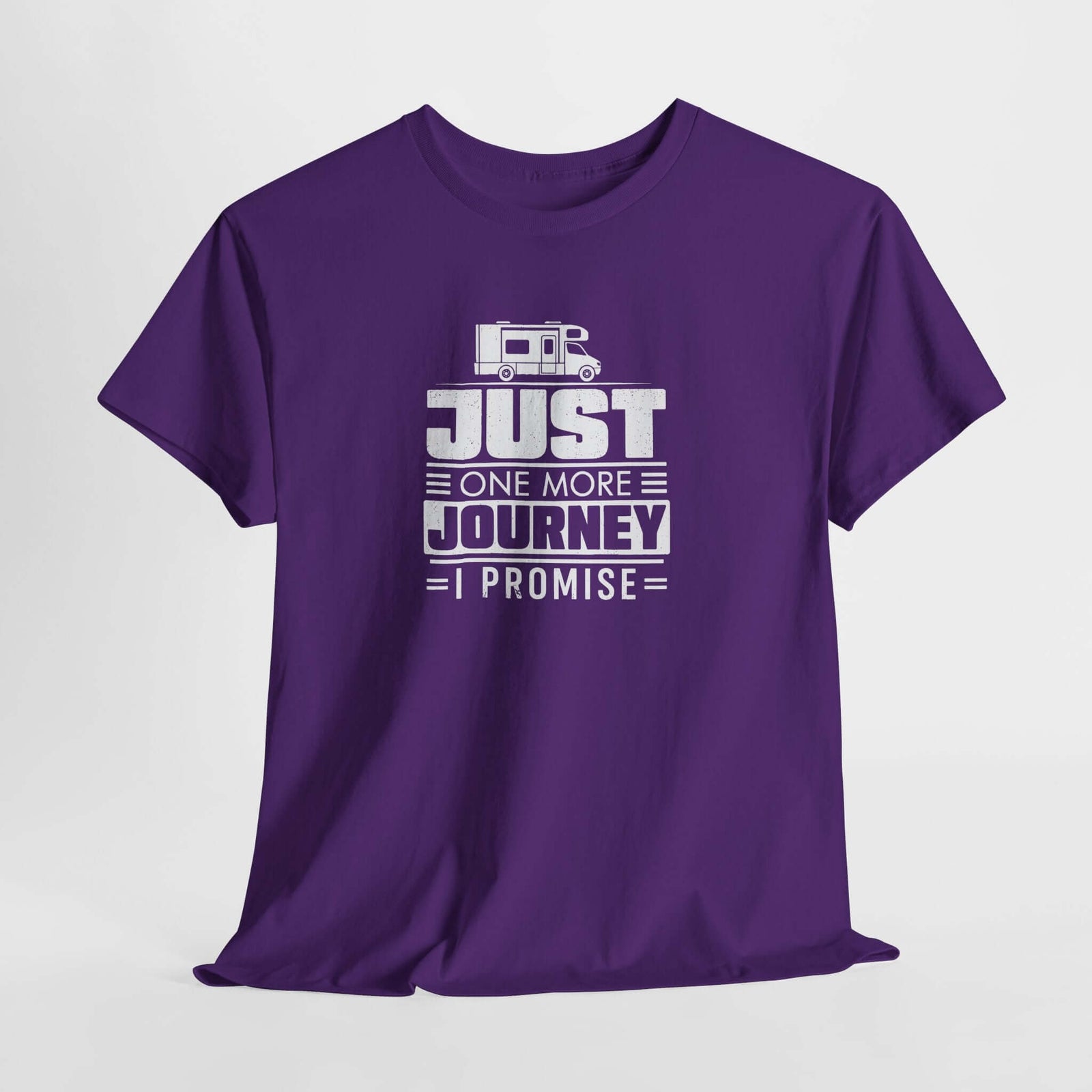 Just One More Journey t-shirt lifestyle photo | RV life gift shirt | 365CarMods