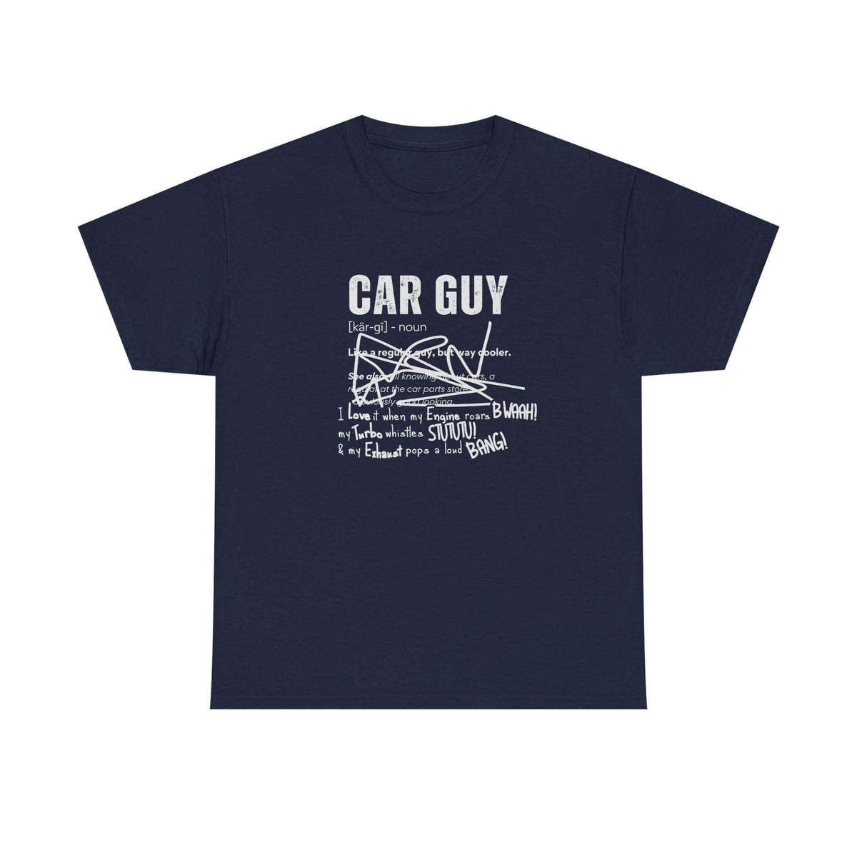 Car guy definition t-shirt - funny car enthusiast gift - car lover tee