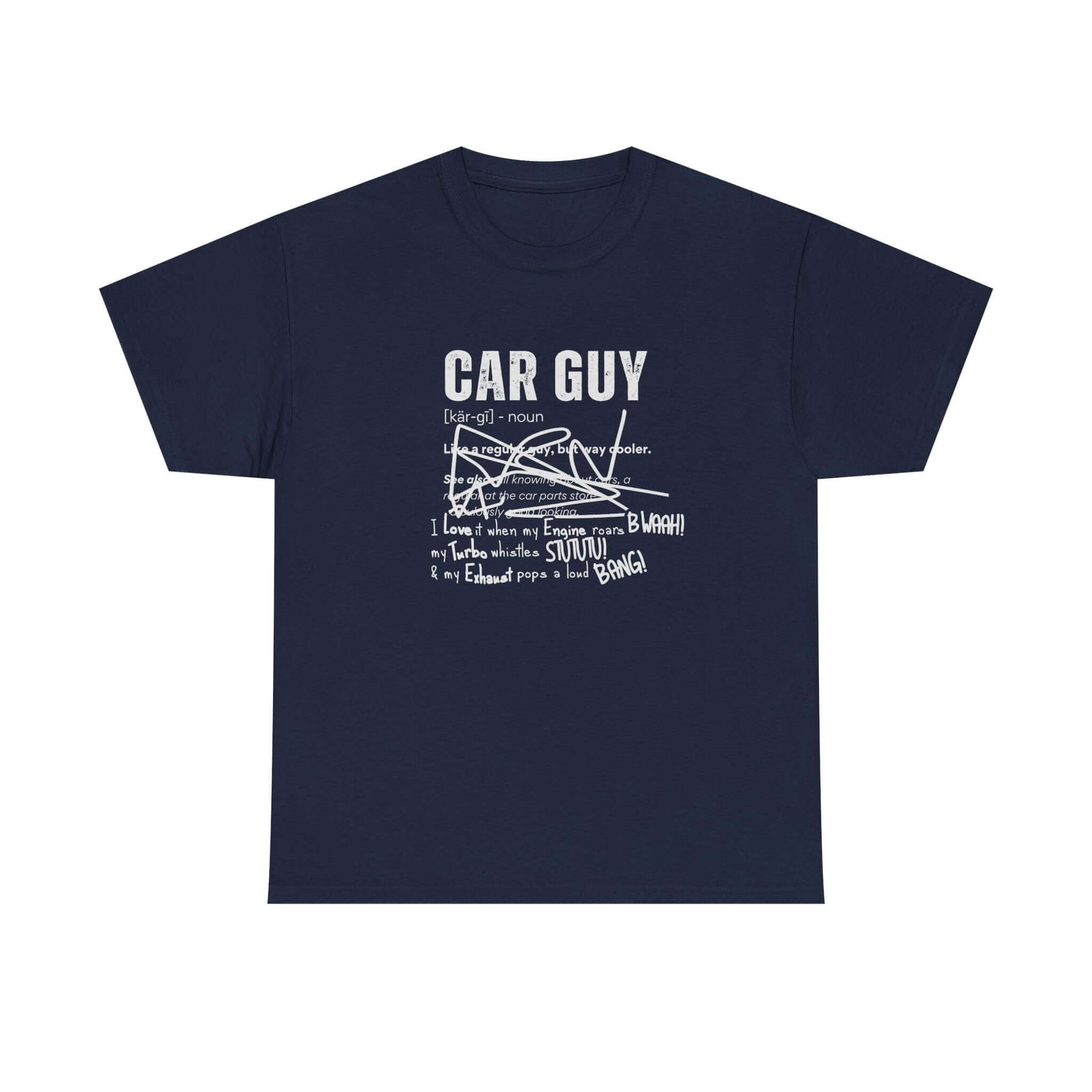 Car guy definition t-shirt - funny car enthusiast gift - car lover tee