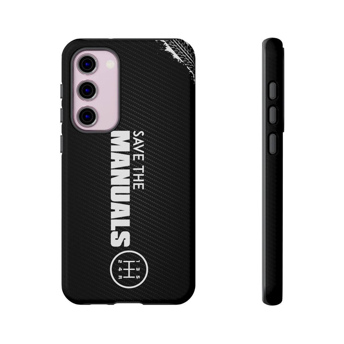 Save The Manuals Tough Phone Case | Manual Transmission Car Guy Gift