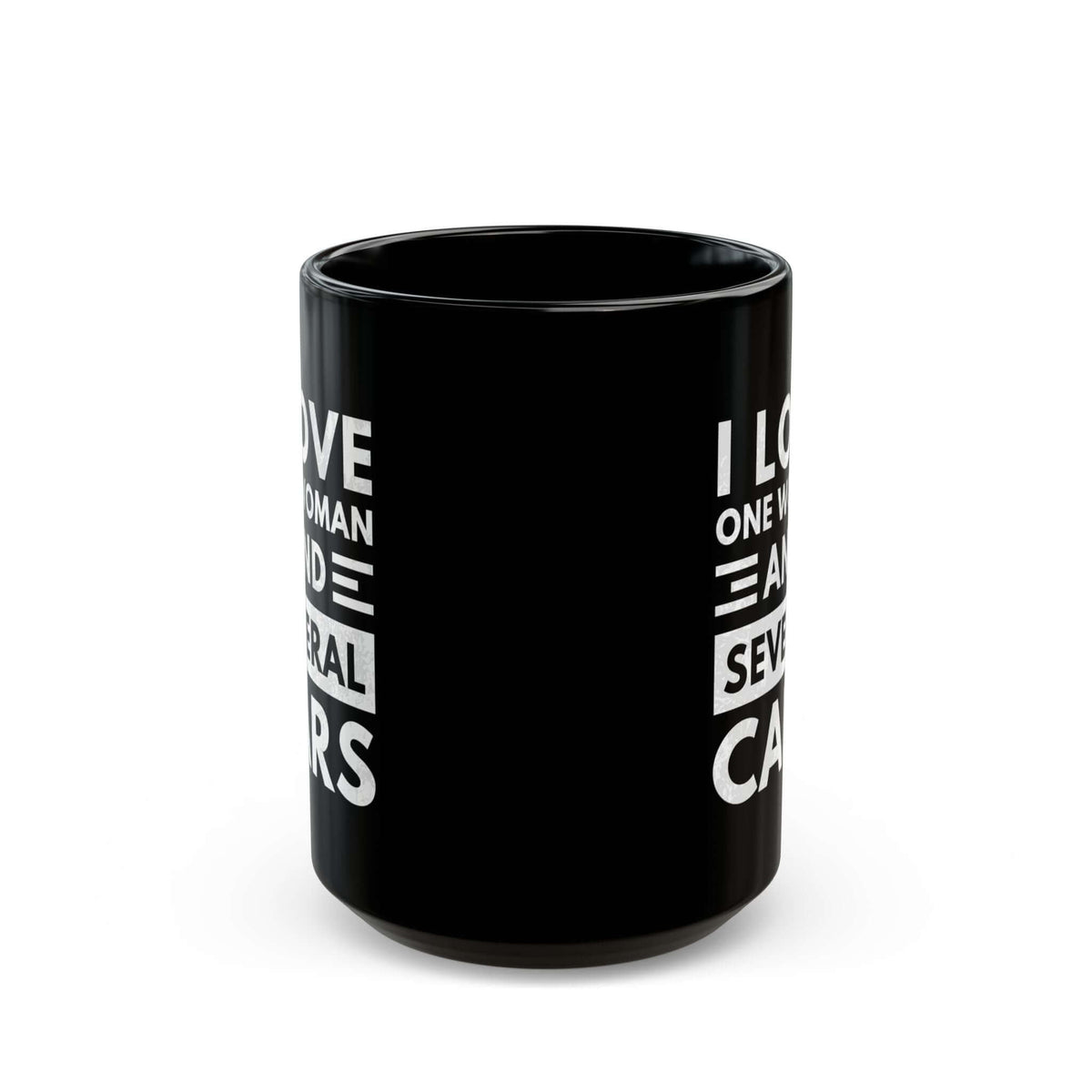 I Love One Woman and Several Cars Coffee Mug coffee cup - gearhead gift idea