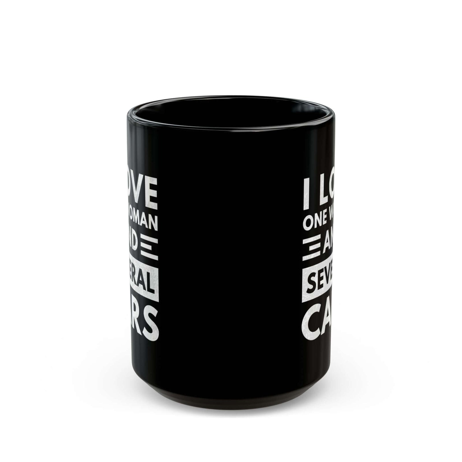 I Love One Woman and Several Cars Coffee Mug coffee cup - gearhead gift idea
