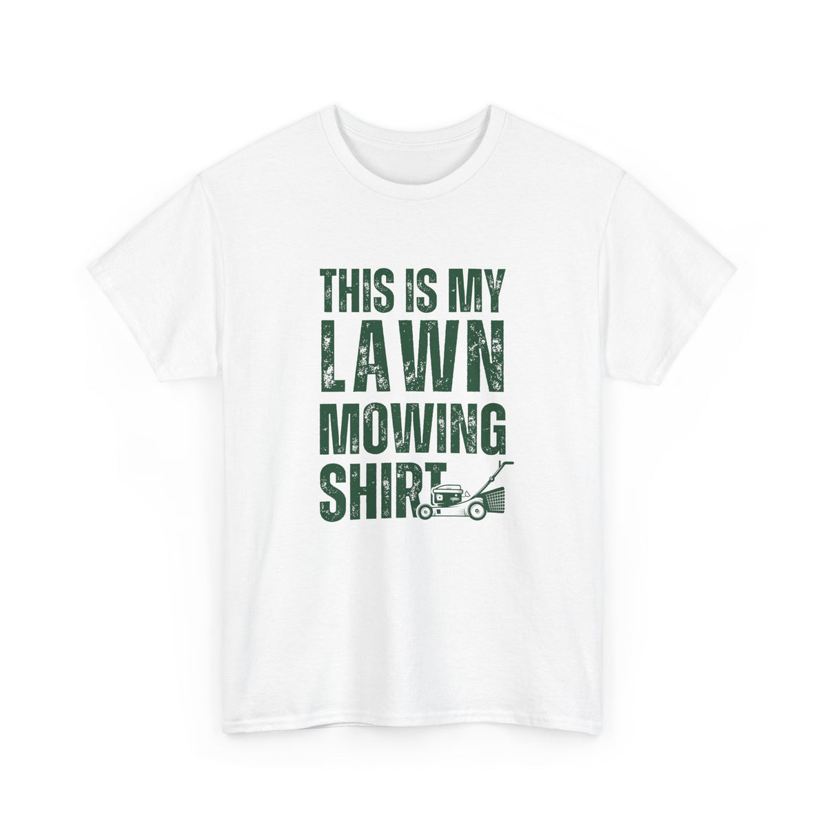 This Is My Lawn Mowing Shirt | Funny Yard Work Tee