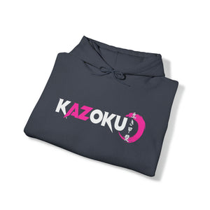 Kazoku Hoodie Pink - Design 1