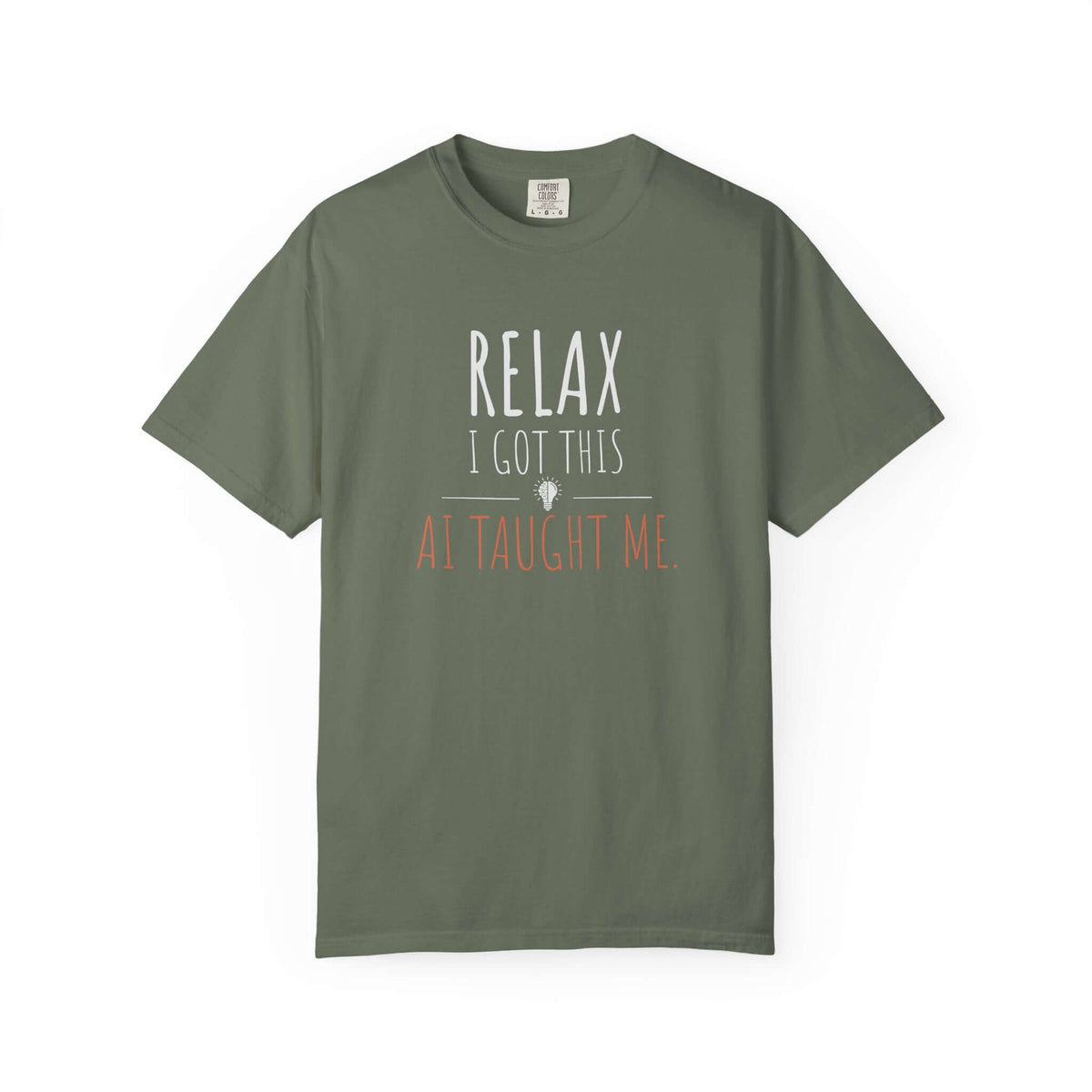 Relax I Got This shirt in ivory | Funny programmer gift tee | 365CarMods