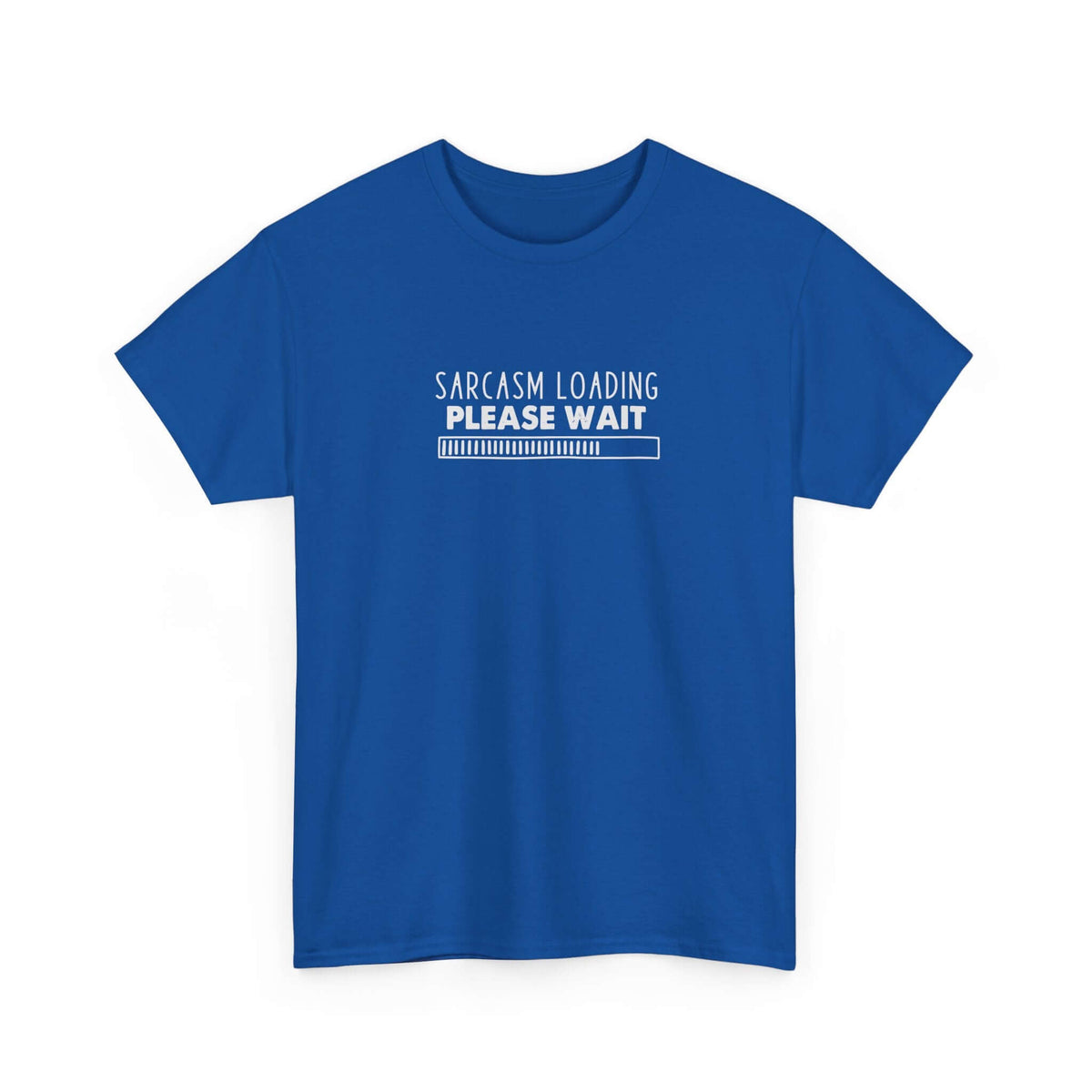 Sarcasm loading graphic tee - car guy humor shirt for petrolheads