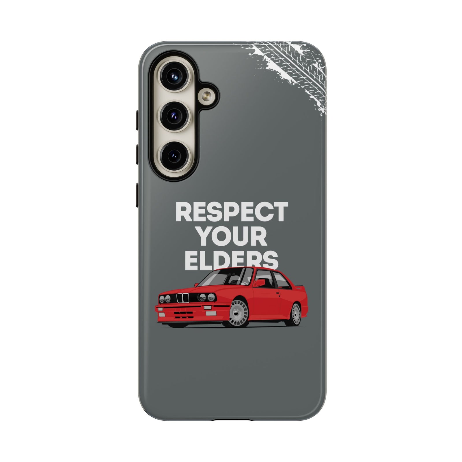 E30 M3 Respect Your Elders Tough Phone Case | Classic Car Guy Gift
