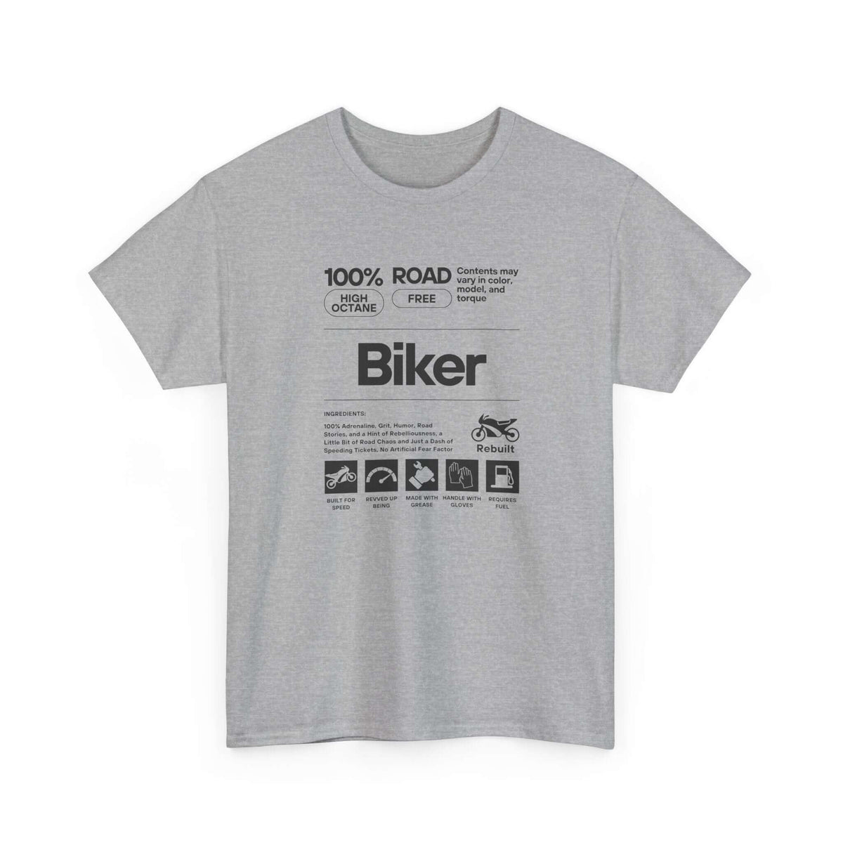 Biker Definition T-Shirt | Funny Motorcycle Enthusiast Gift