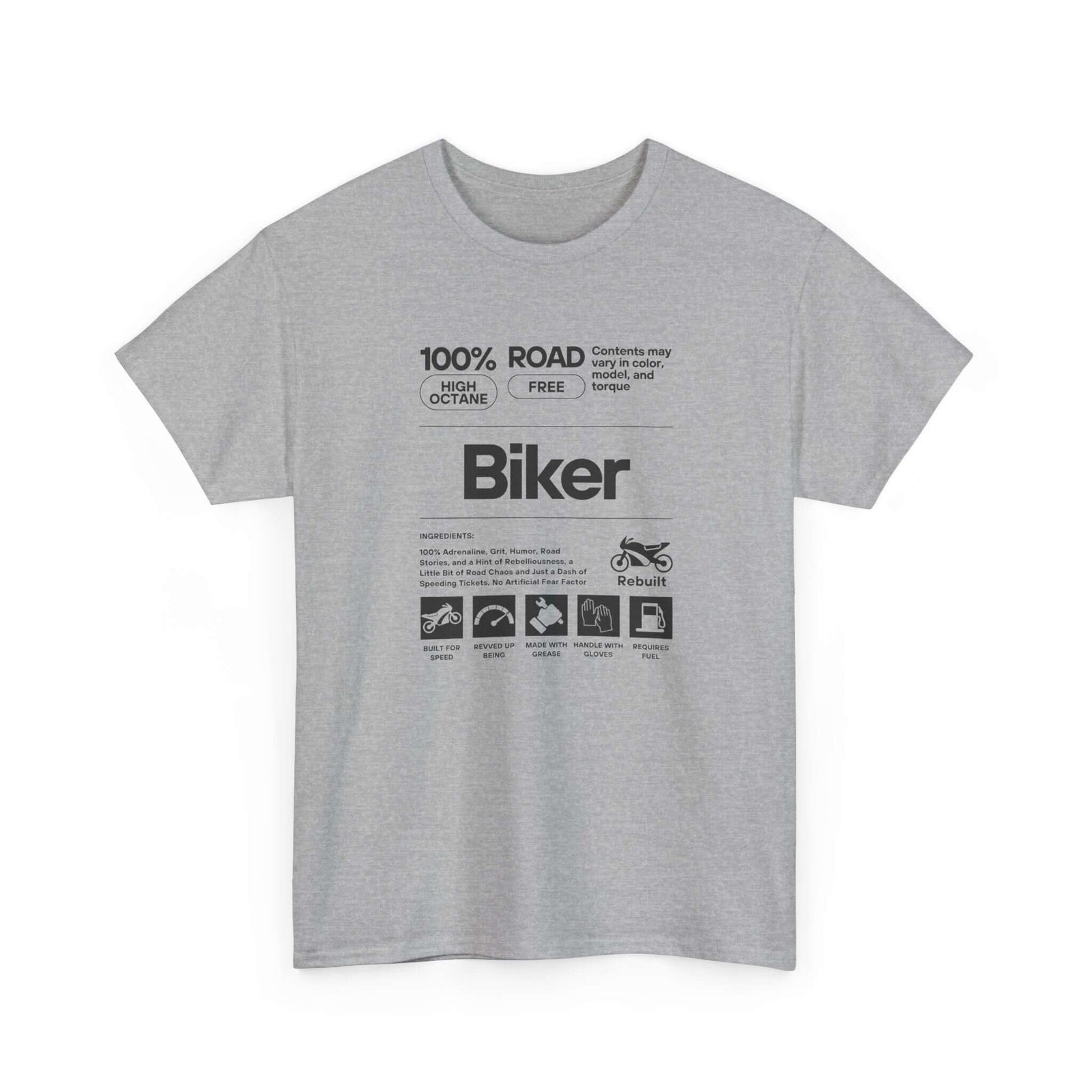 Biker Definition T-Shirt | Funny Motorcycle Enthusiast Gift