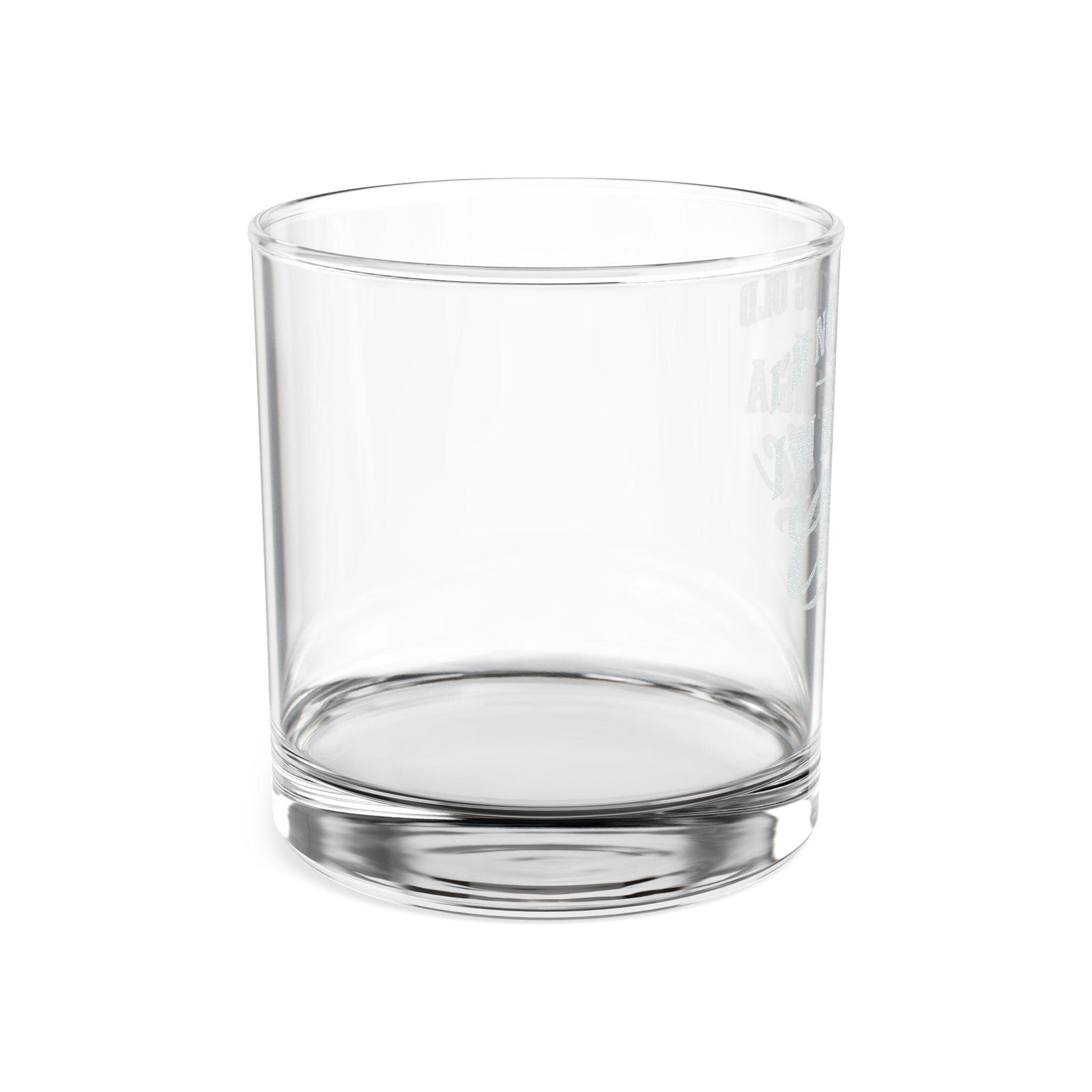I'm Not Getting Old I'm Becoming a Classic Whiskey Glass - side view of the glass
