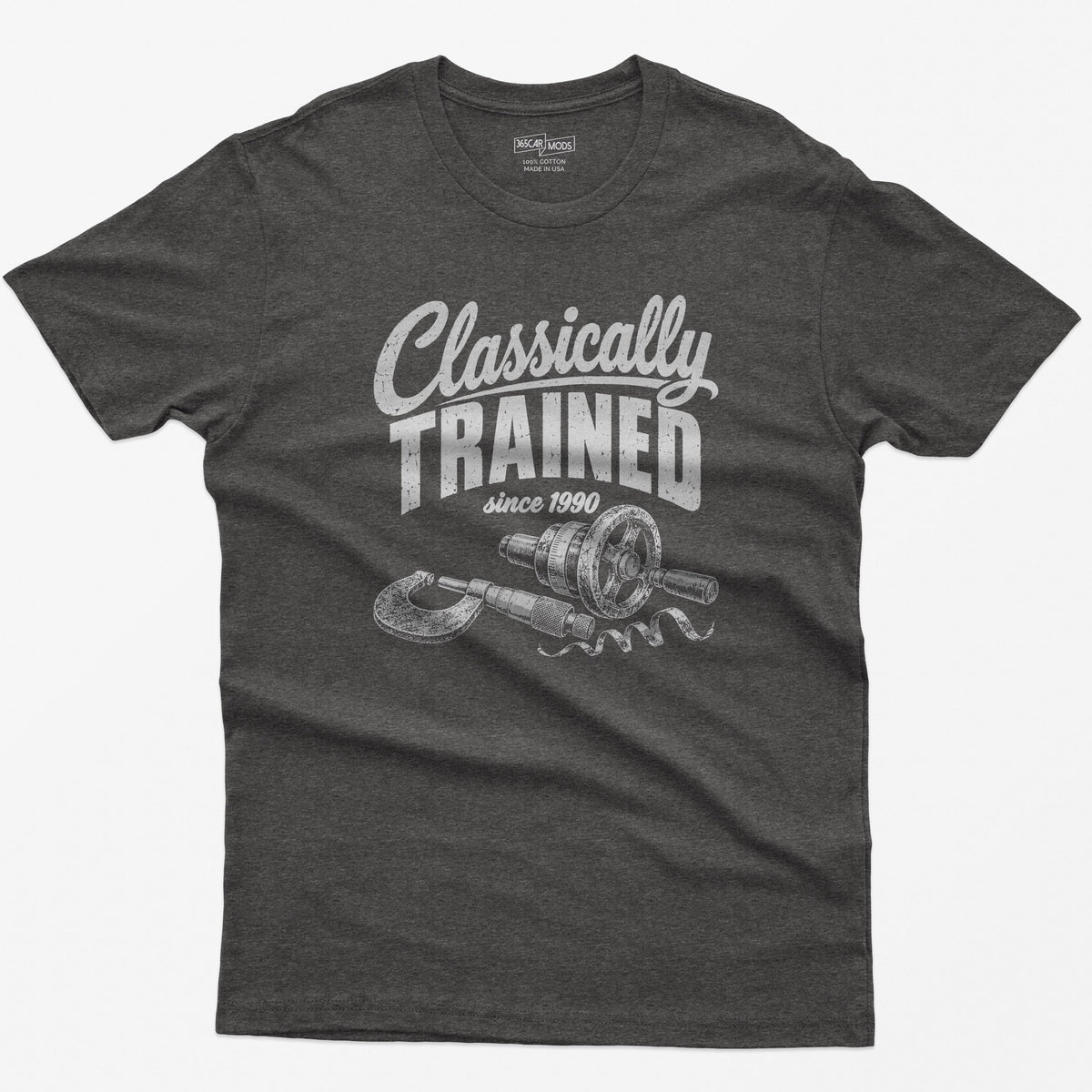 Classically Trained Machinist T-Shirt in Dark Heather