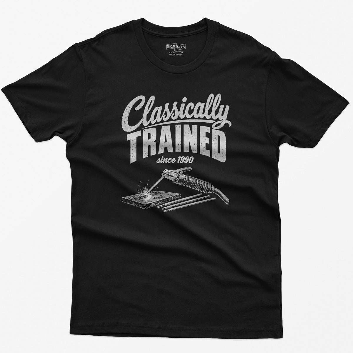 Classically Trained Welder T-Shirt in Black