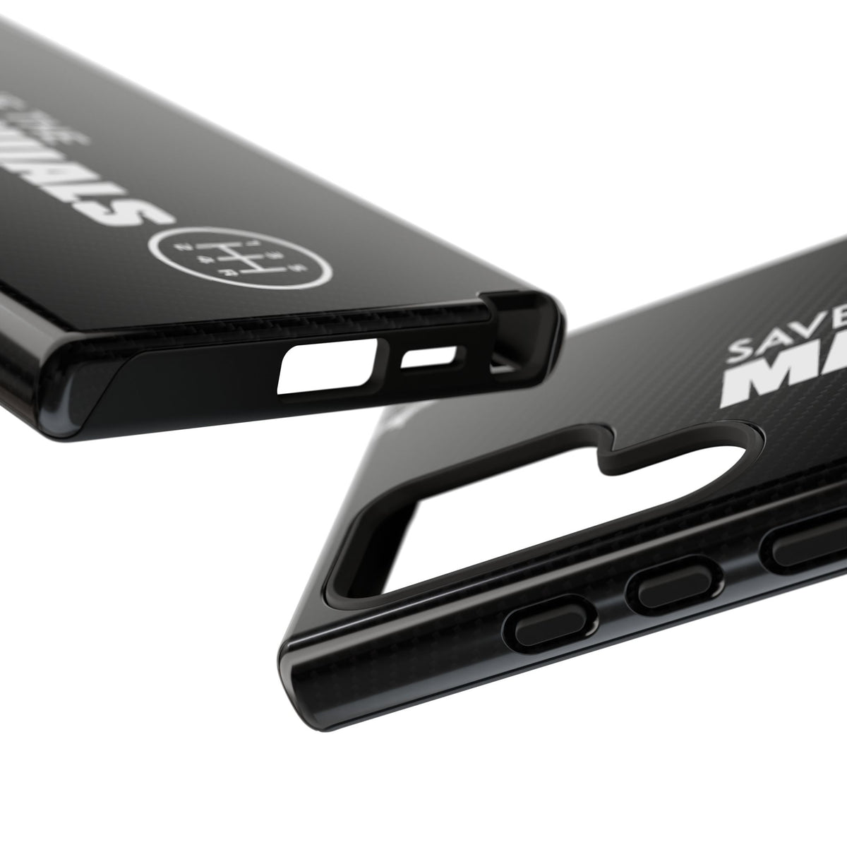 Save The Manuals Tough Phone Case | Manual Transmission Car Guy Gift