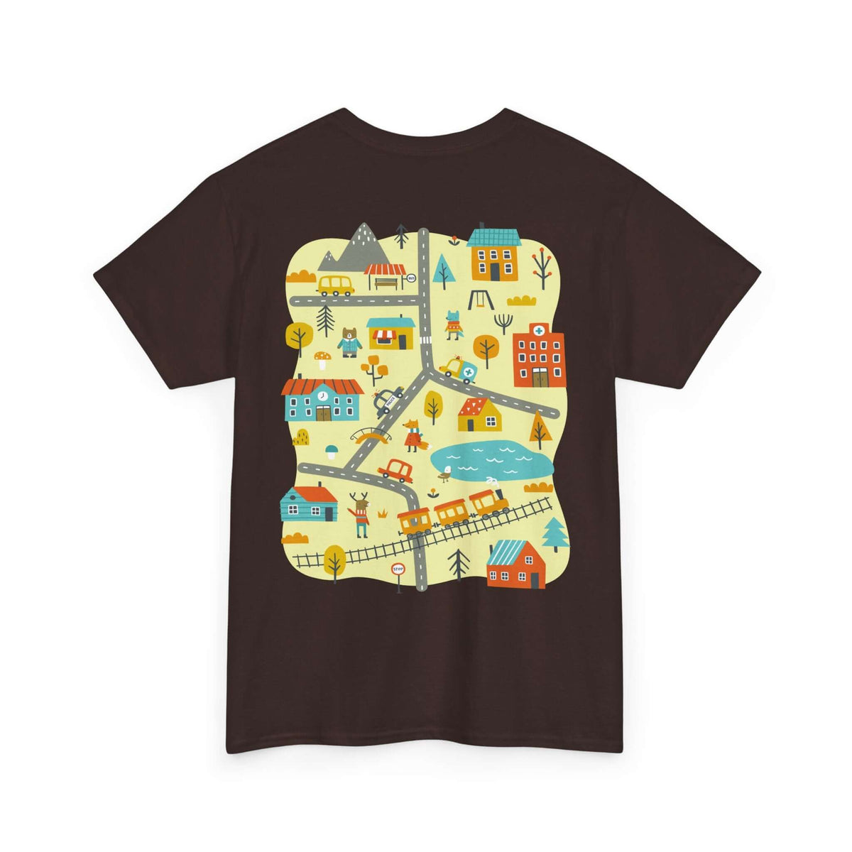City Play Roads T-Shirt | Funny Dad Gift for Car Lovers