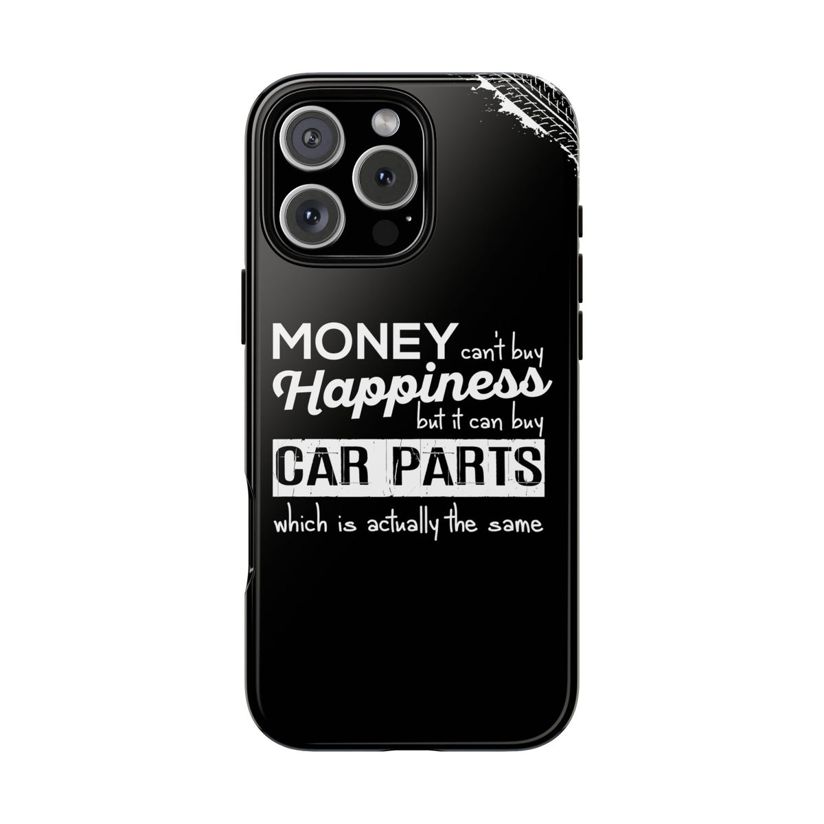 More Car Parts Equals Happiness Tough Phone Case | Car Enthusiast Gift