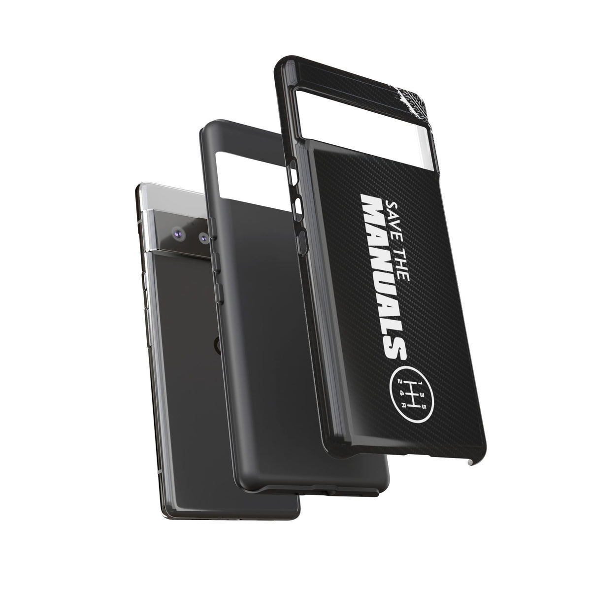Save The Manuals Tough Phone Case | Manual Transmission Car Guy Gift