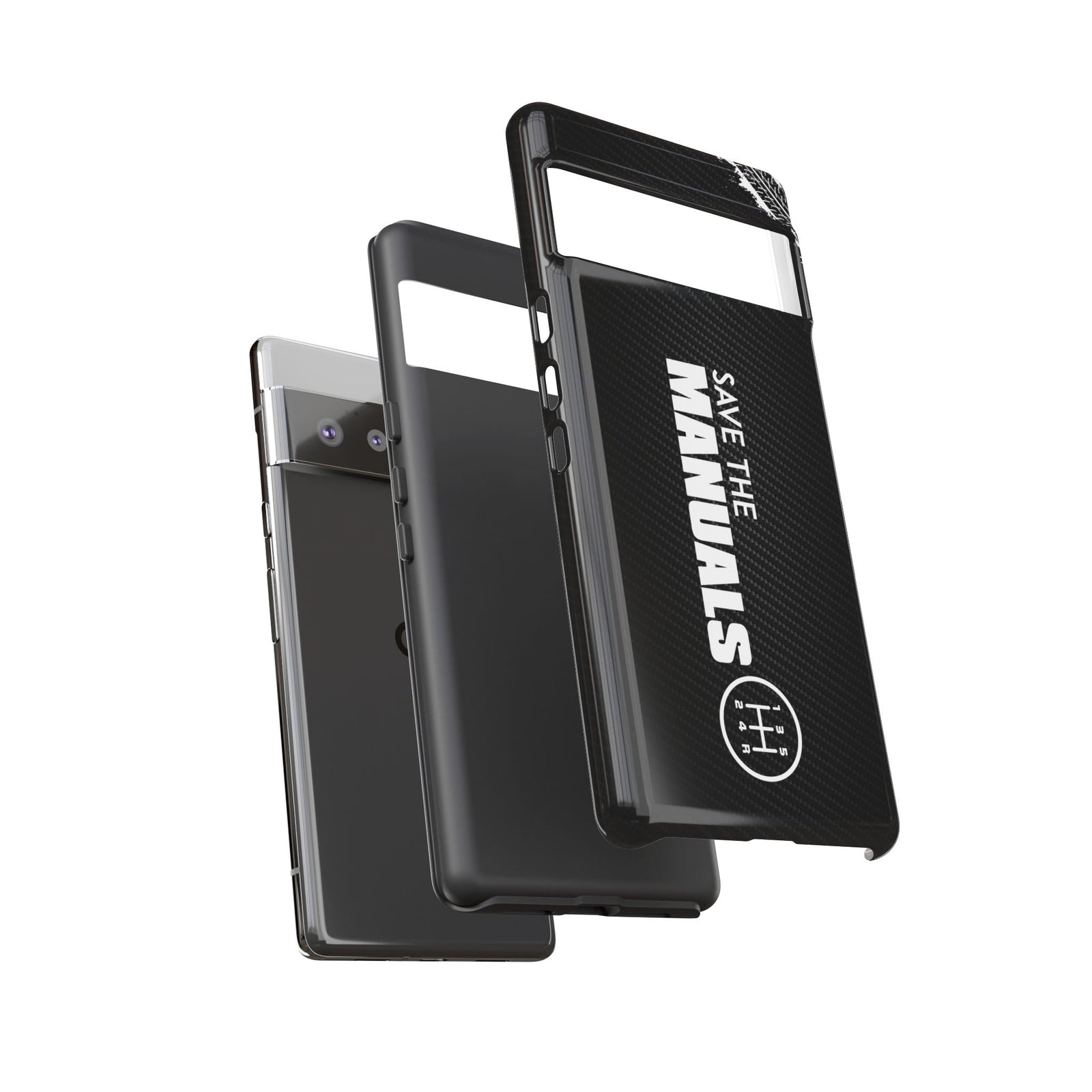 Save The Manuals Tough Phone Case | Manual Transmission Car Guy Gift