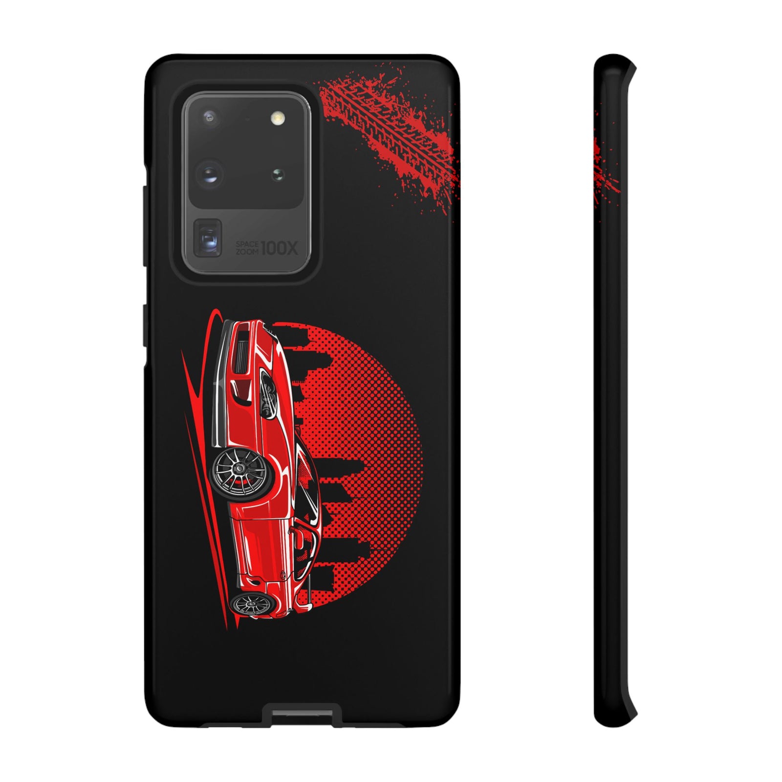 MKIV A80 Supra 2JZ Red City Tough Phone Case | JDM Car Guy Gift