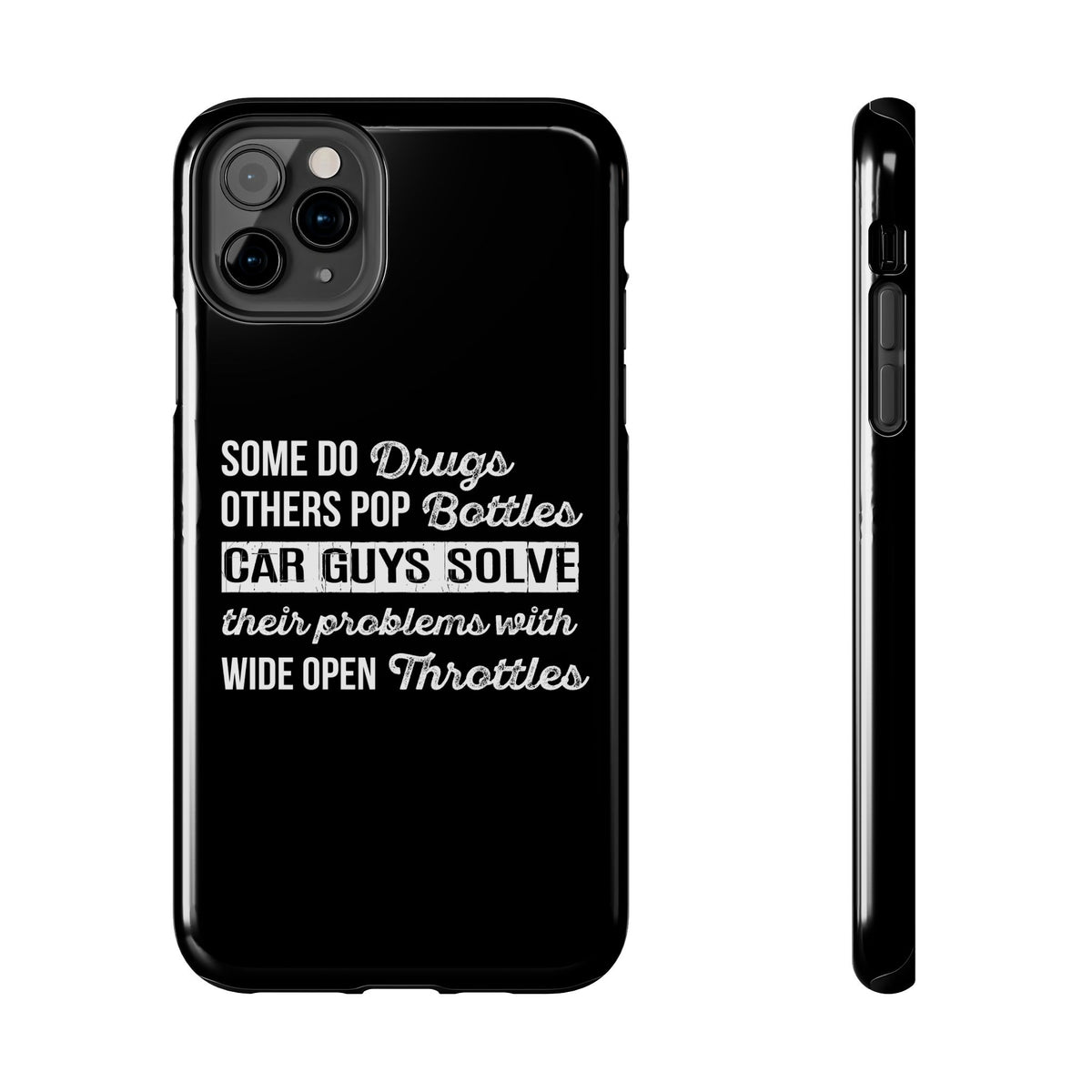 Car Guys Problems Funny Tough Car Phone Case | Car Enthusiast Gift