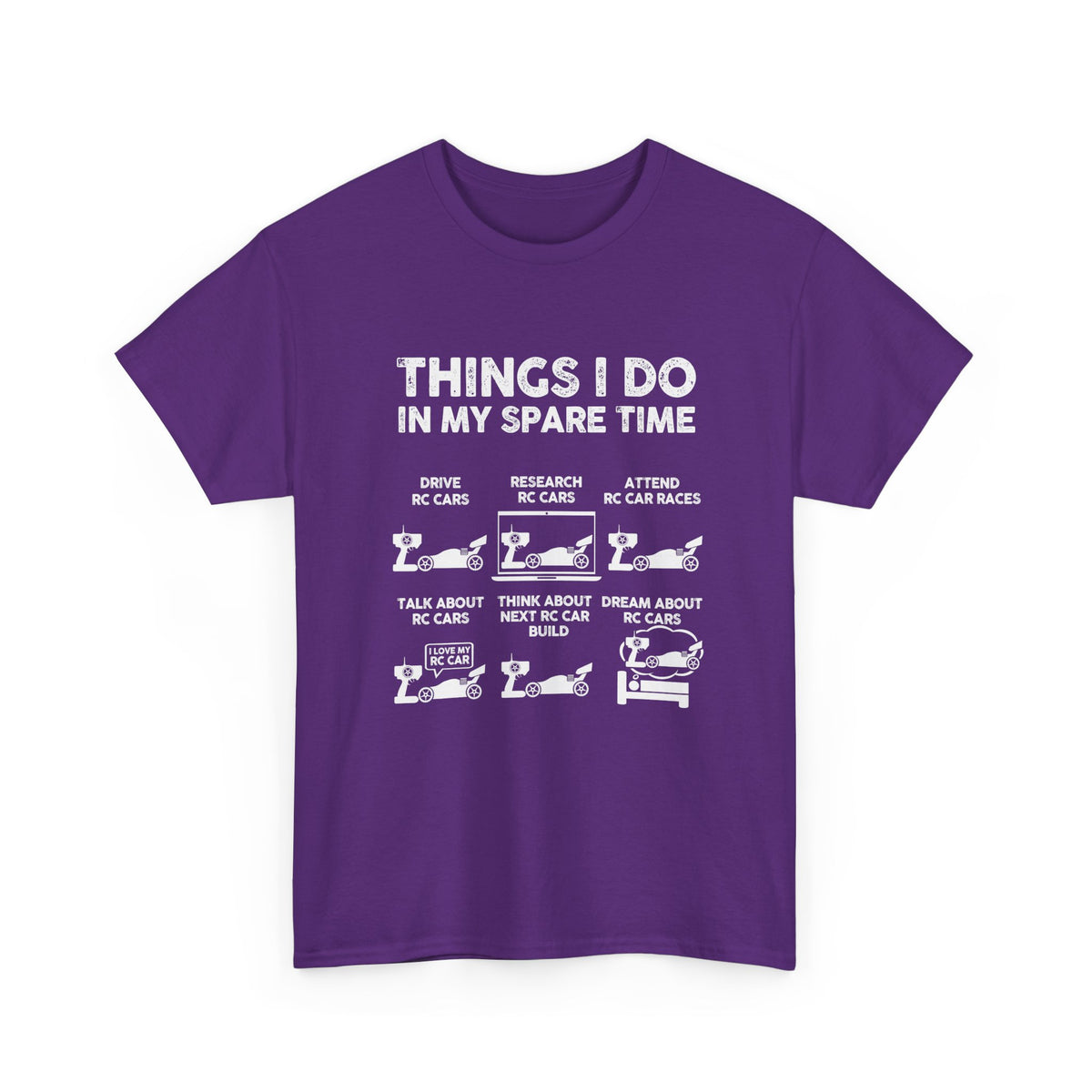 Things I Do In My Spare Time RC Car Racing T-Shirt | RC Car Guy Gift