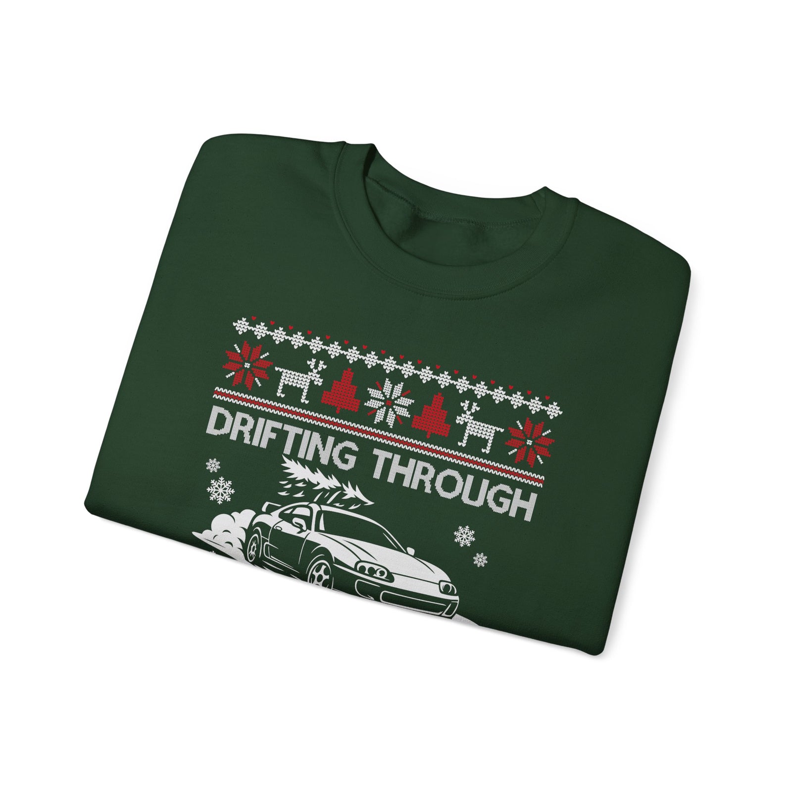 Christmas Drifting JDM Legend Crewneck Sweatshirt