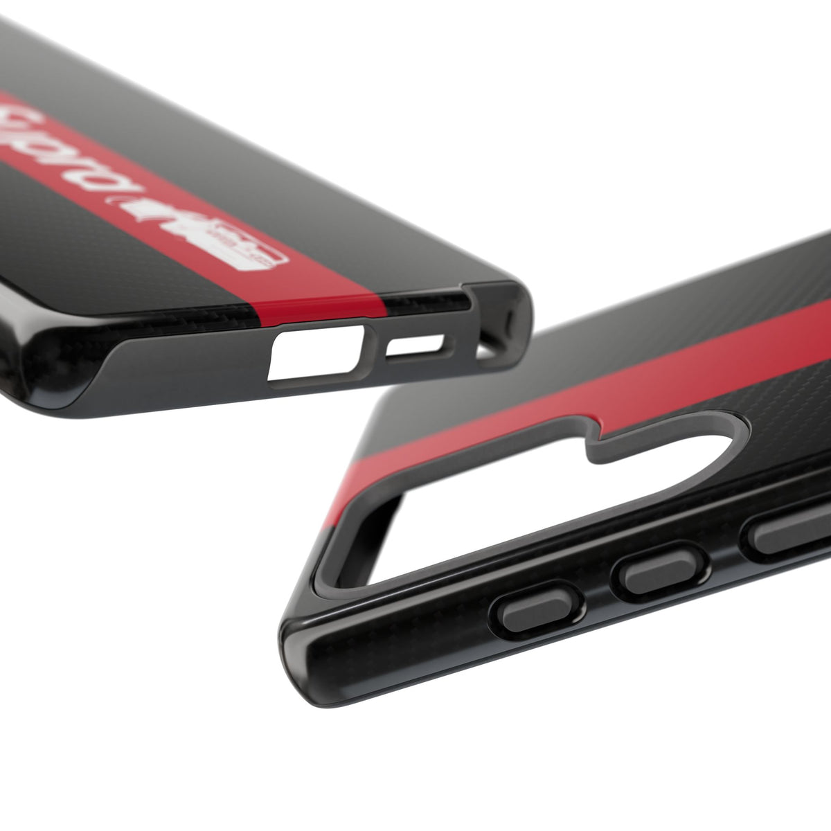 JDM Style Design Tough Phone Case - Samsung Galaxy S24 Plus, glossy, camera cutout close-up