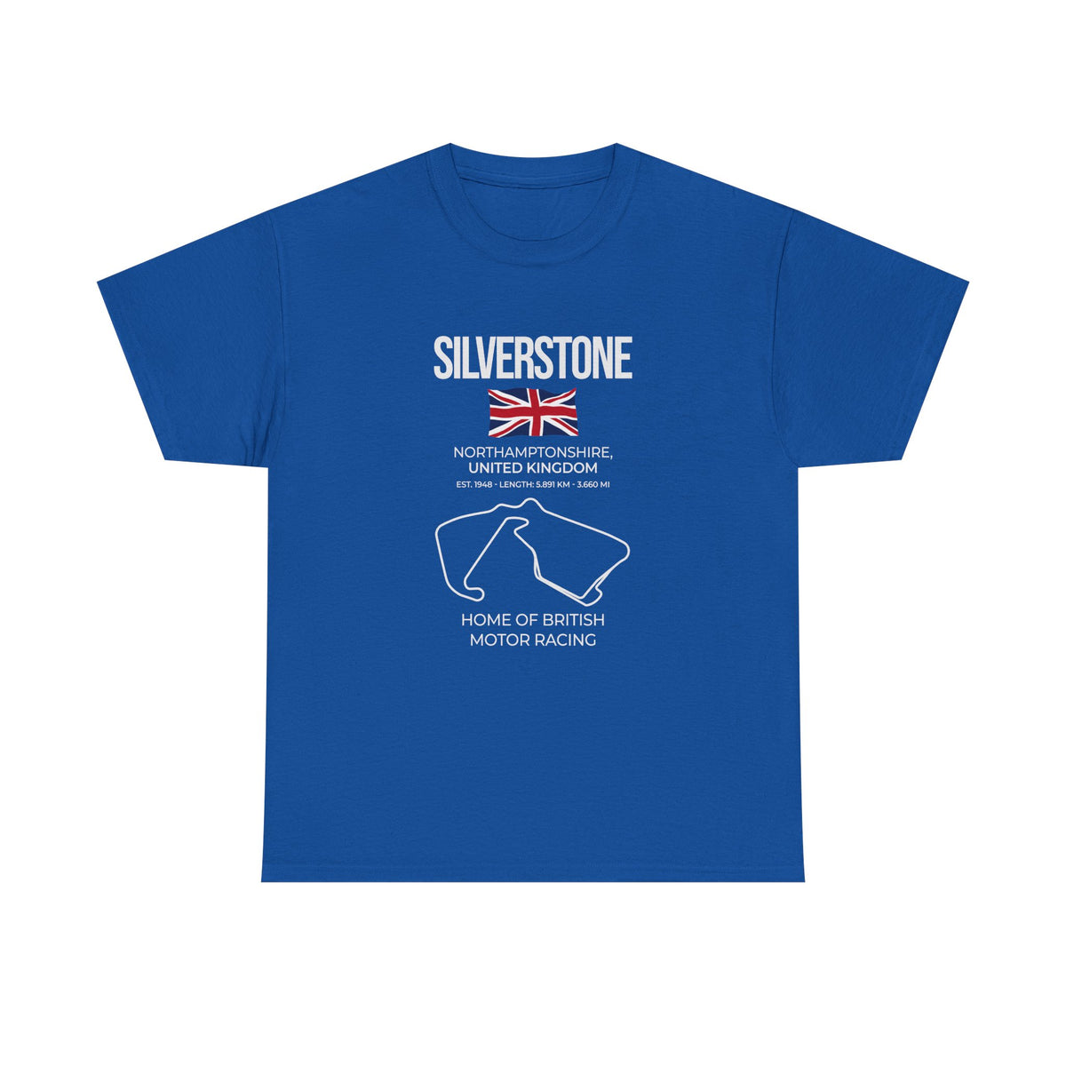Silverstone Race Track T-Shirt t-shirt - unique gift for car lovers