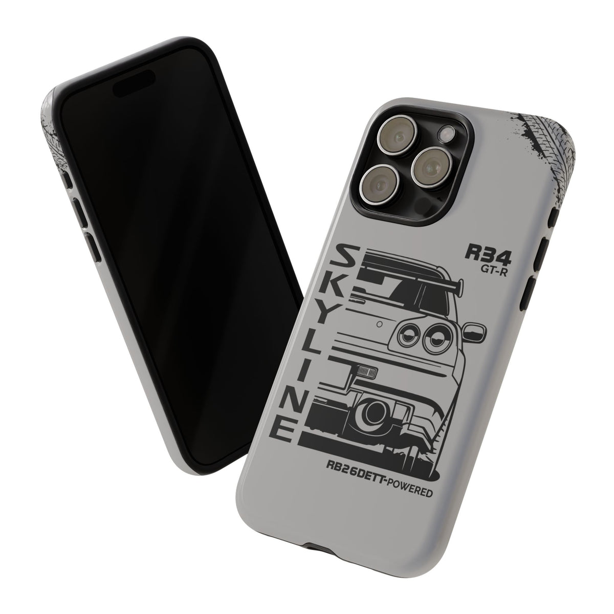 R34 Skyline GTR BNR34 Godzilla Tough Phone Case | JDM Car Gift