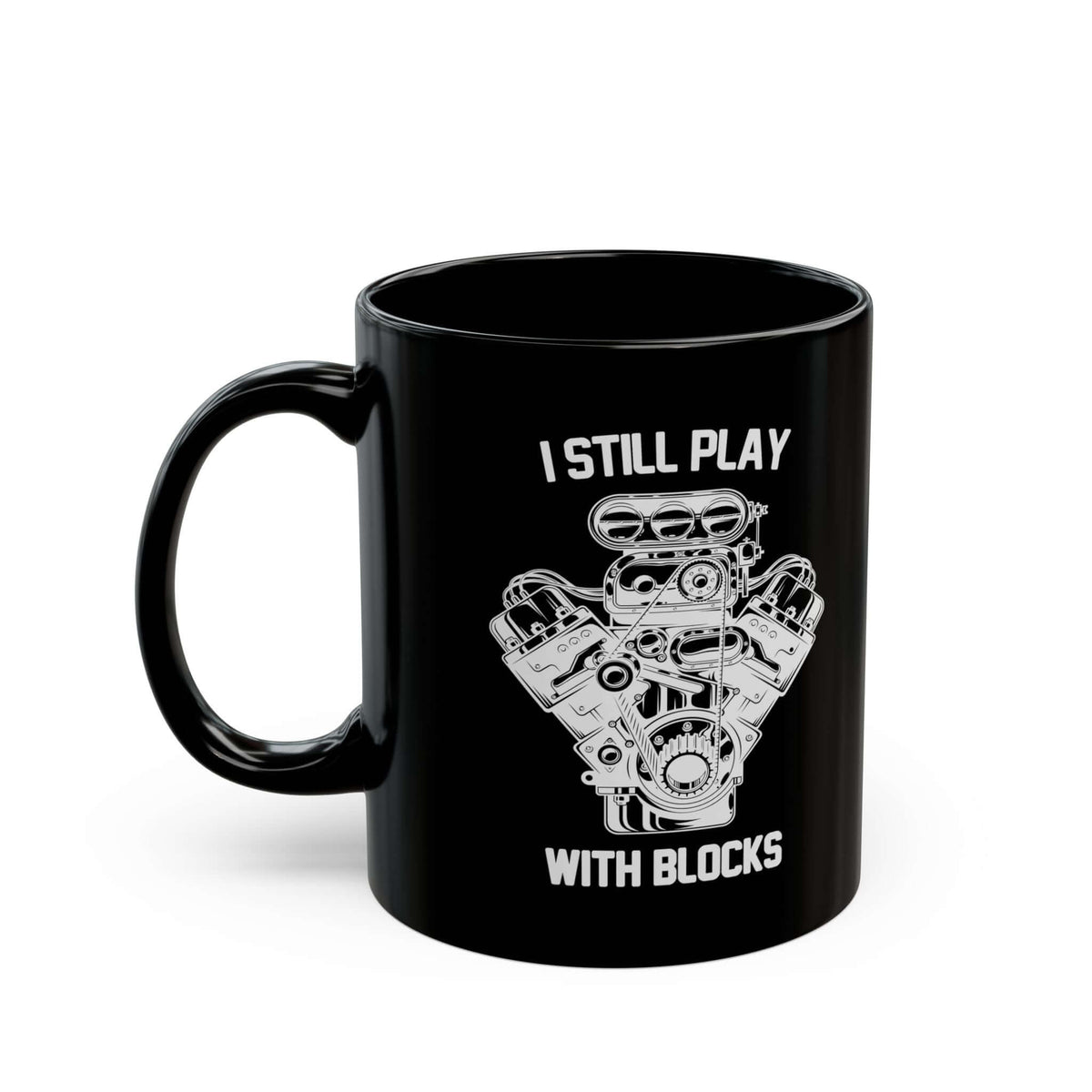 I Still Play With Blocks Coffee Mug coffee mug gift - car guy present