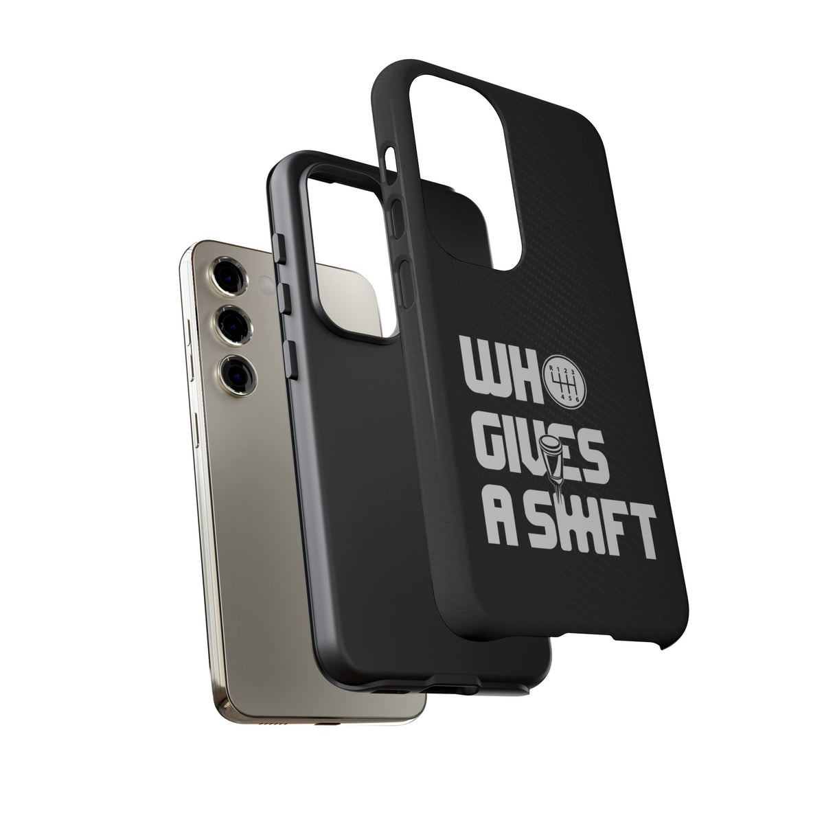 Who Gives a Shift Car Tough Phone Case | Funny Car Guy Gift