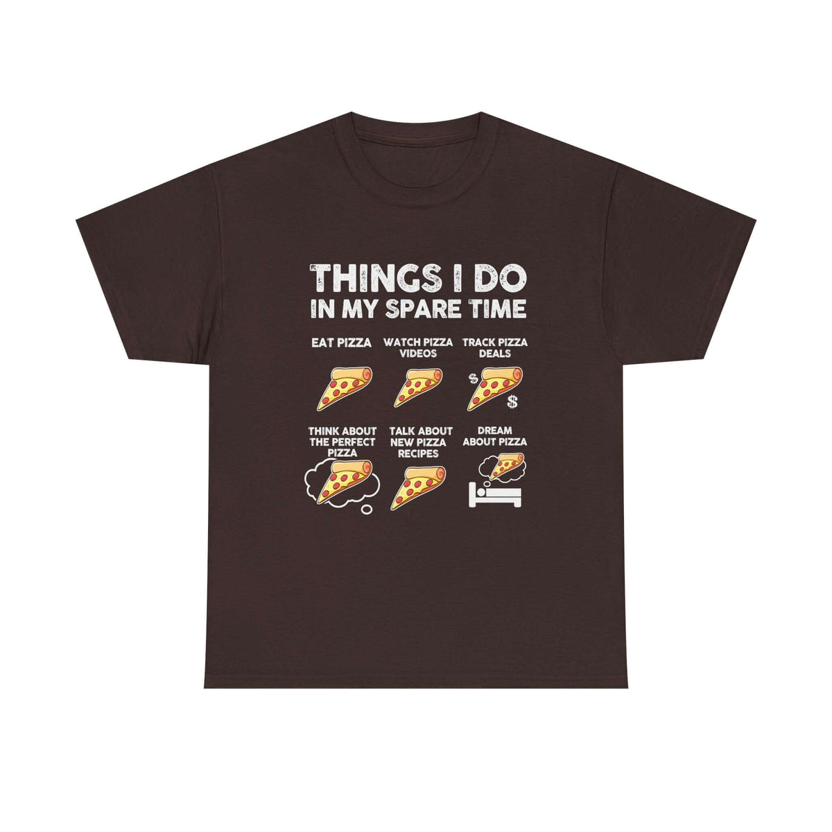Pizza shirt - things I do in spare time - funny gift for pizza fans
