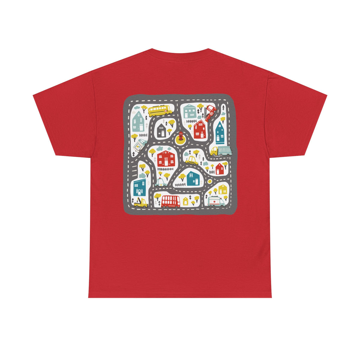 Play Cars on Dad's Back T-Shirt | Funny Dad Car Tee