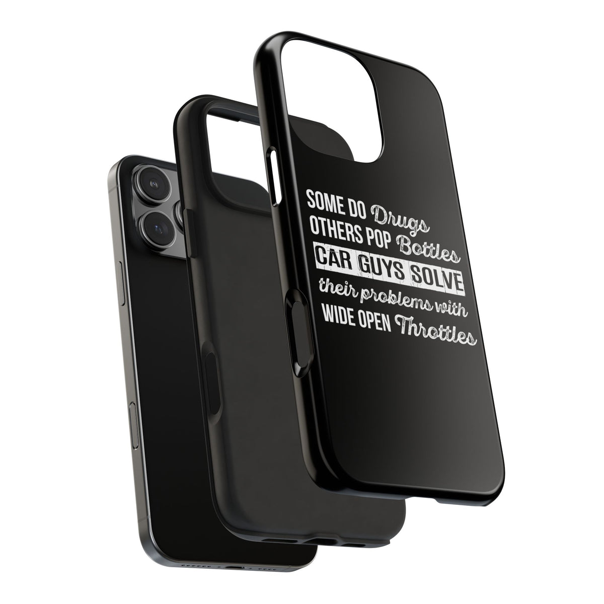 Car Guys Problems Funny Tough Car Phone Case | Car Enthusiast Gift