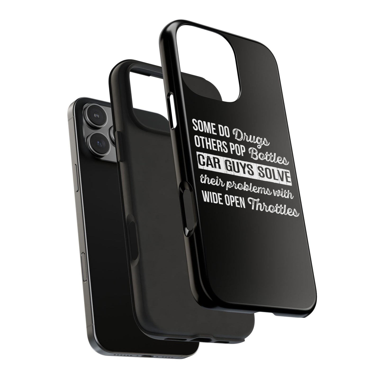 Car Guys Problems Funny Tough Car Phone Case | Car Enthusiast Gift