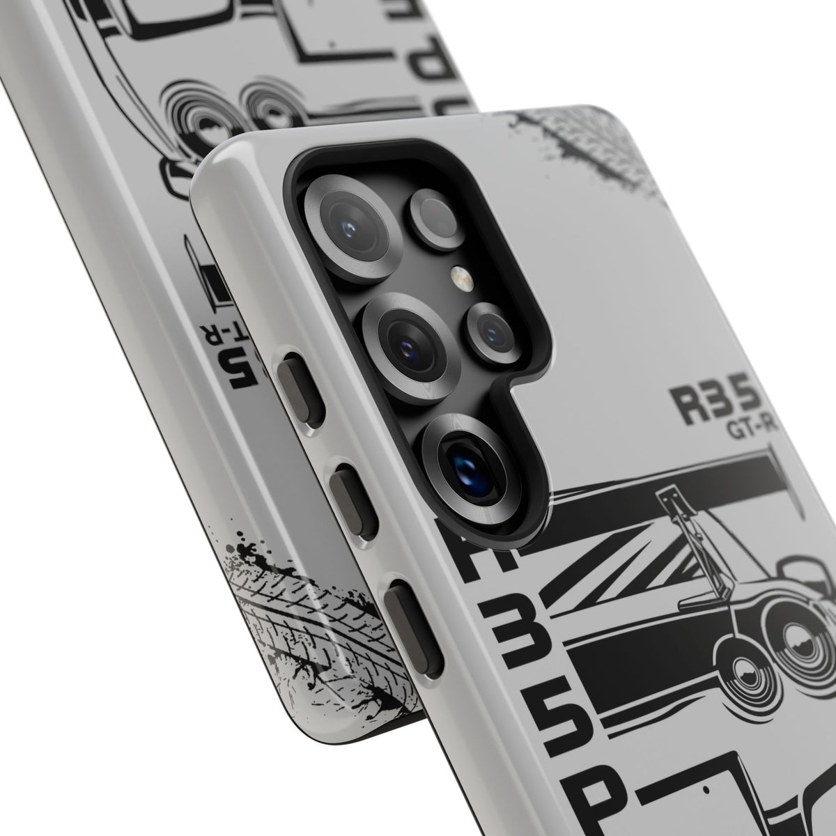 JDM Front View Tough Phone Case - iPhone 16, glossy, lifestyle photo