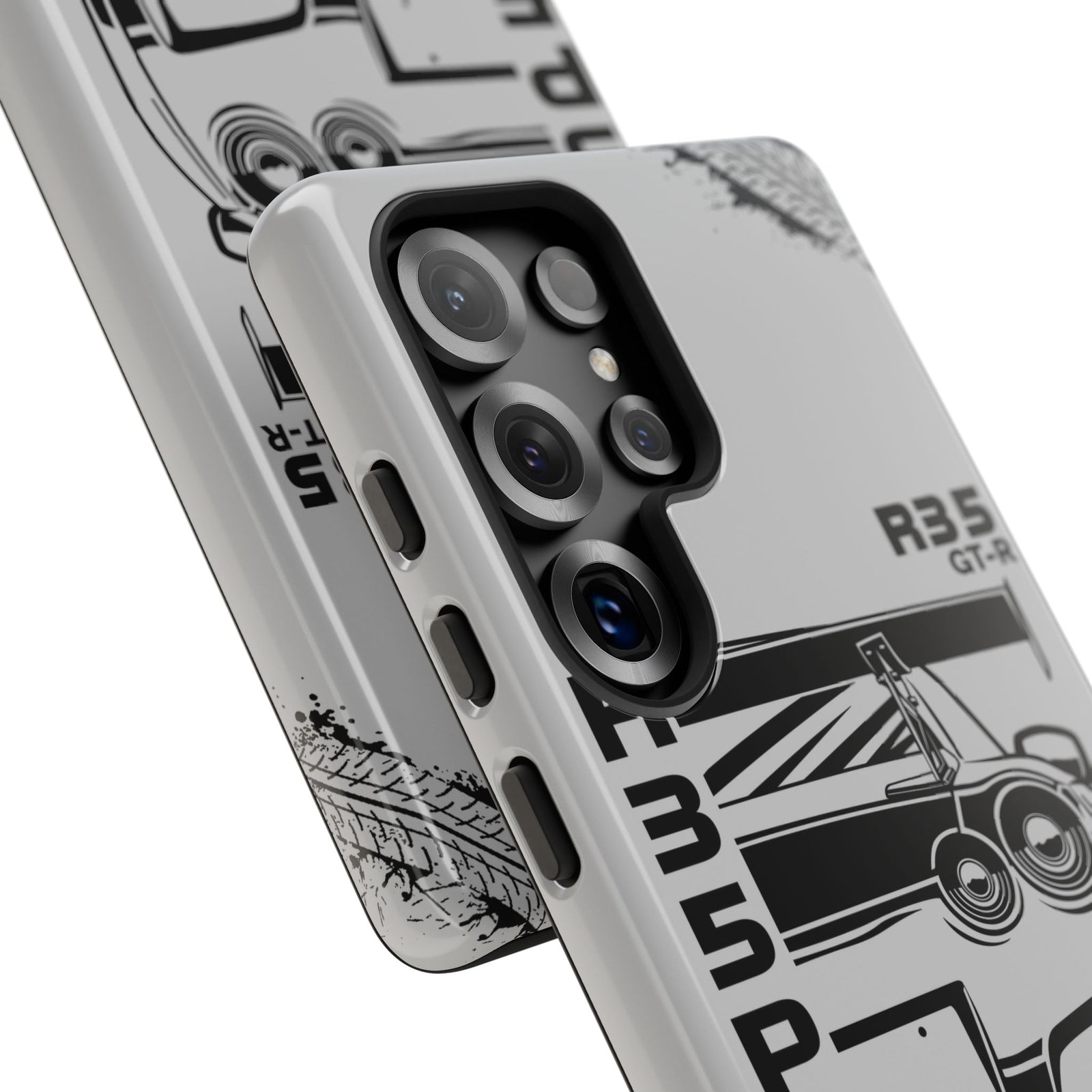 JDM Front View Tough Phone Case - iPhone 16, glossy, lifestyle photo