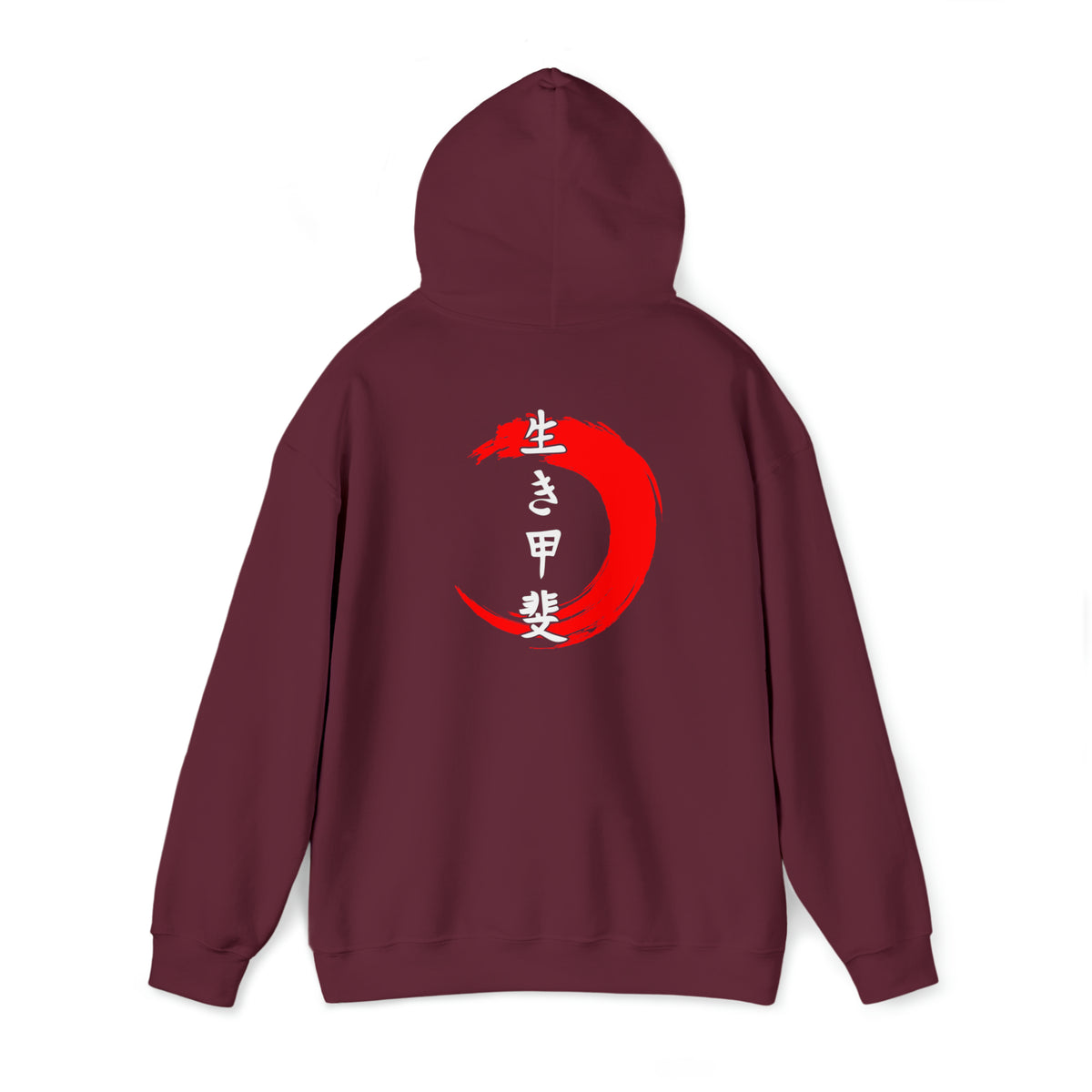 KAZOKU Hoodie Red - Design 2