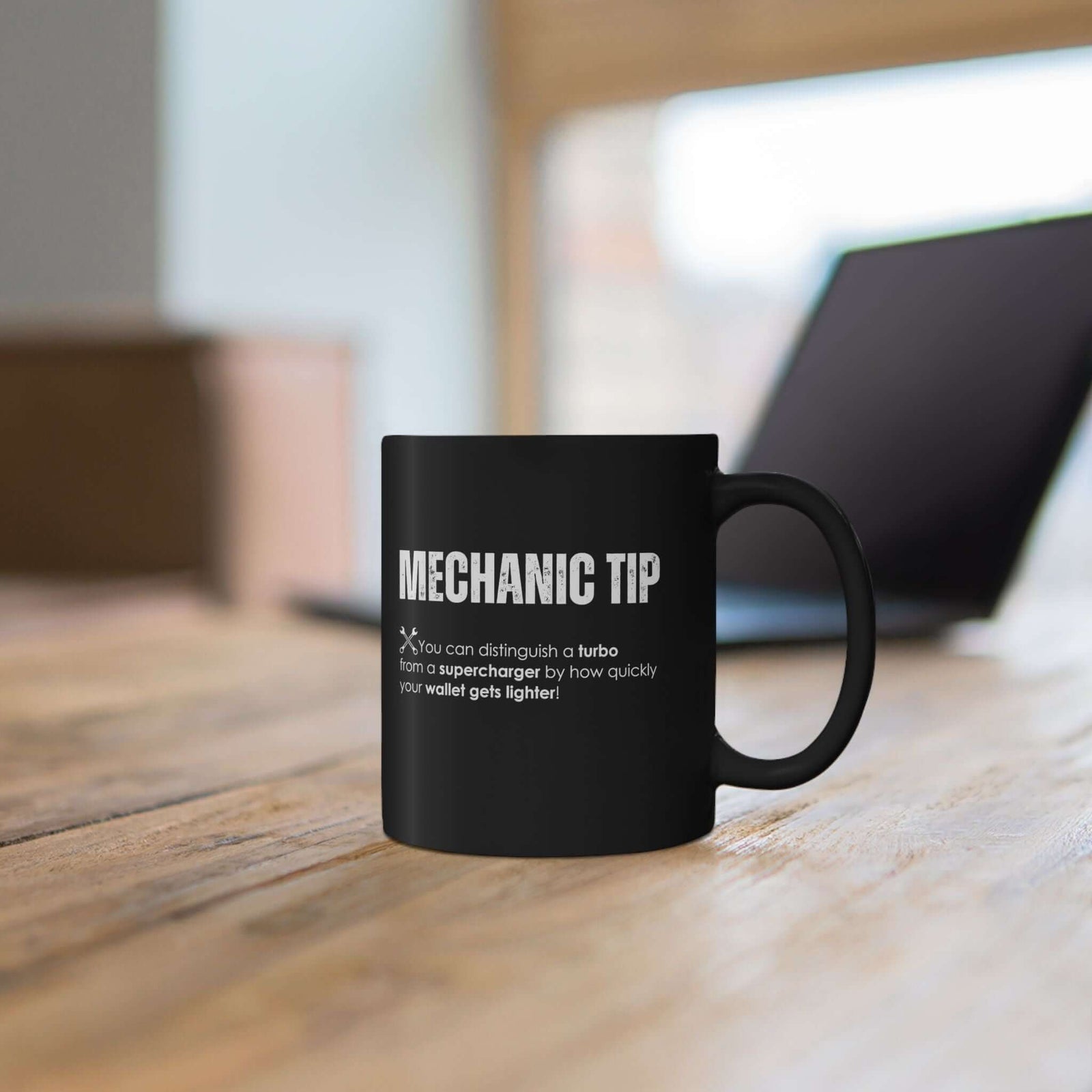 Turbo vs Supercharger Coffee Mug ceramic coffee mug - gift for car fans