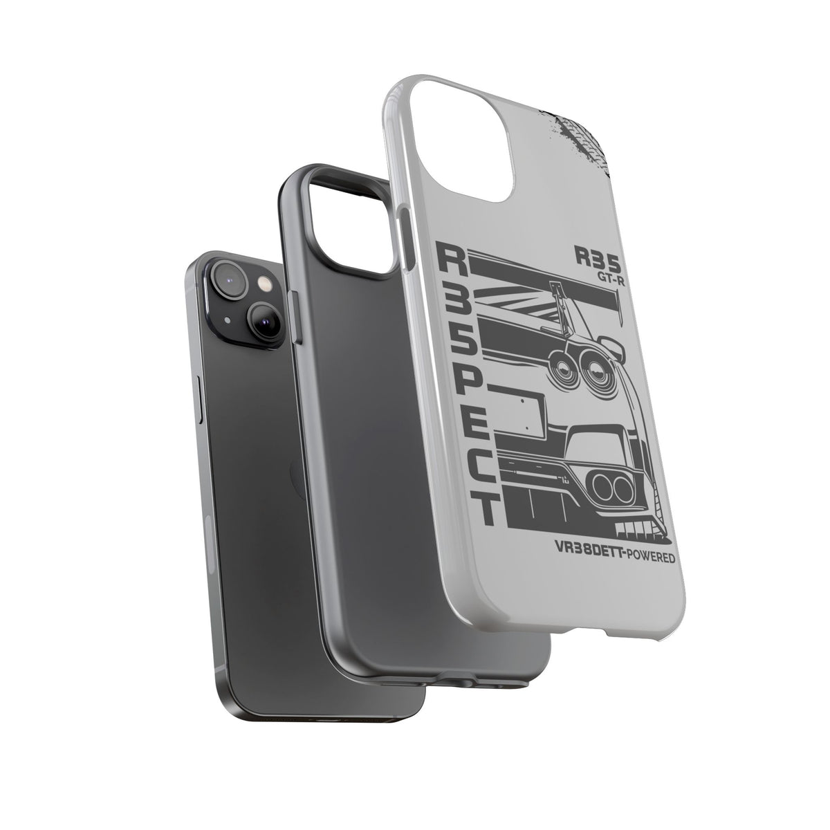 JDM Front View Tough Phone Case - iPhone 16 Pro Max, glossy, lifestyle photo