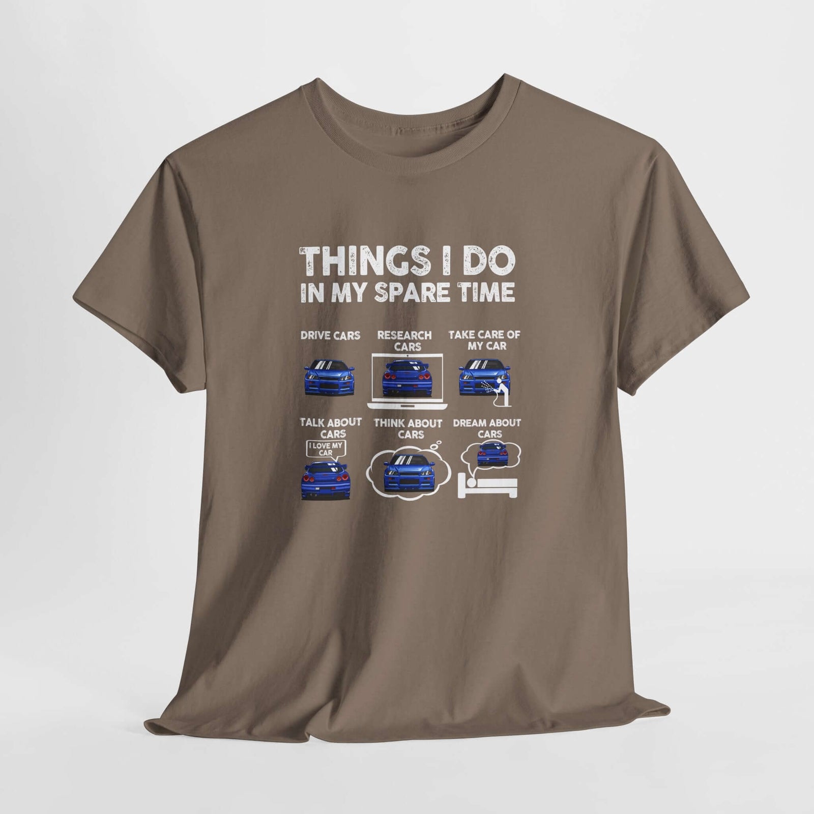 Things I Do in My Spare Time T-Shirt - JDM Car Enthusiast Shirt