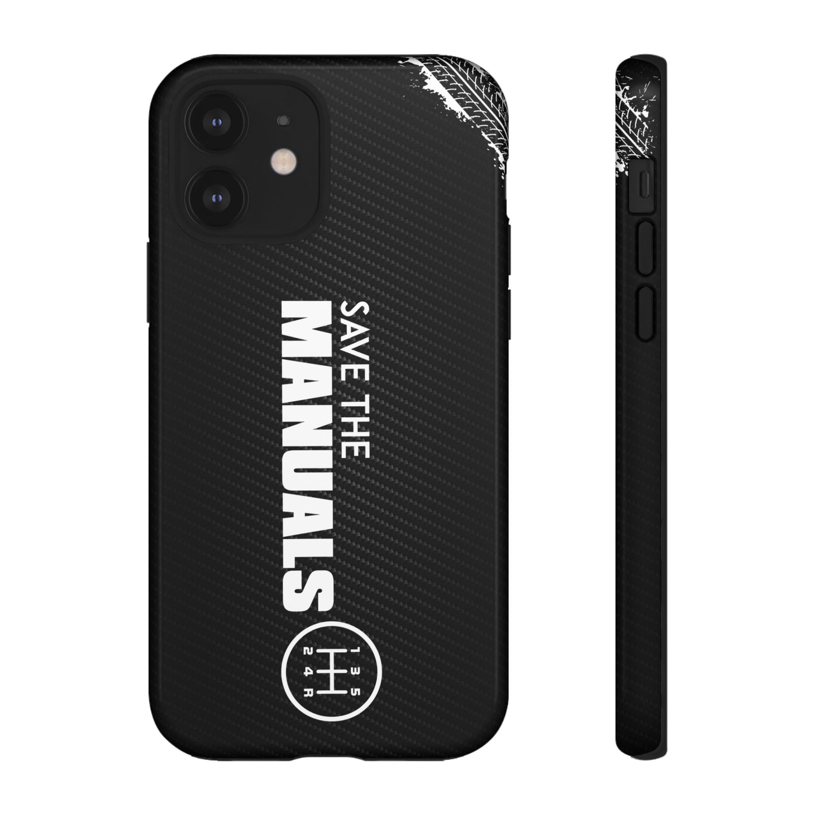 Save The Manuals Tough Phone Case | Manual Transmission Car Guy Gift