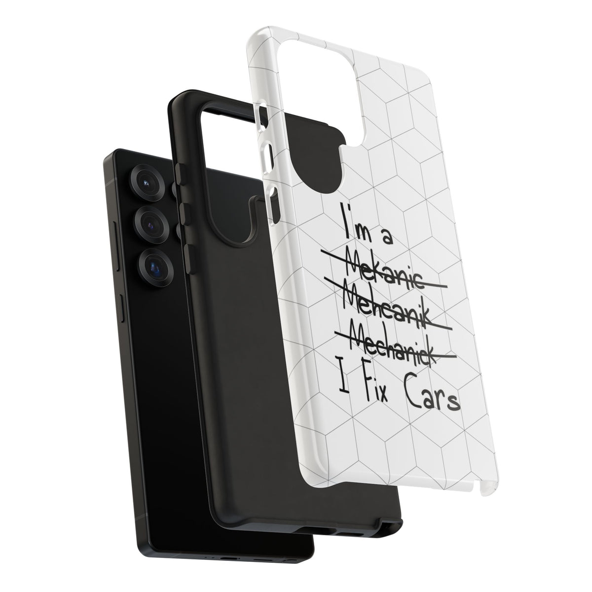 Mechanic I Fix Cars Funny Tough Phone Case | Car Guy Gift