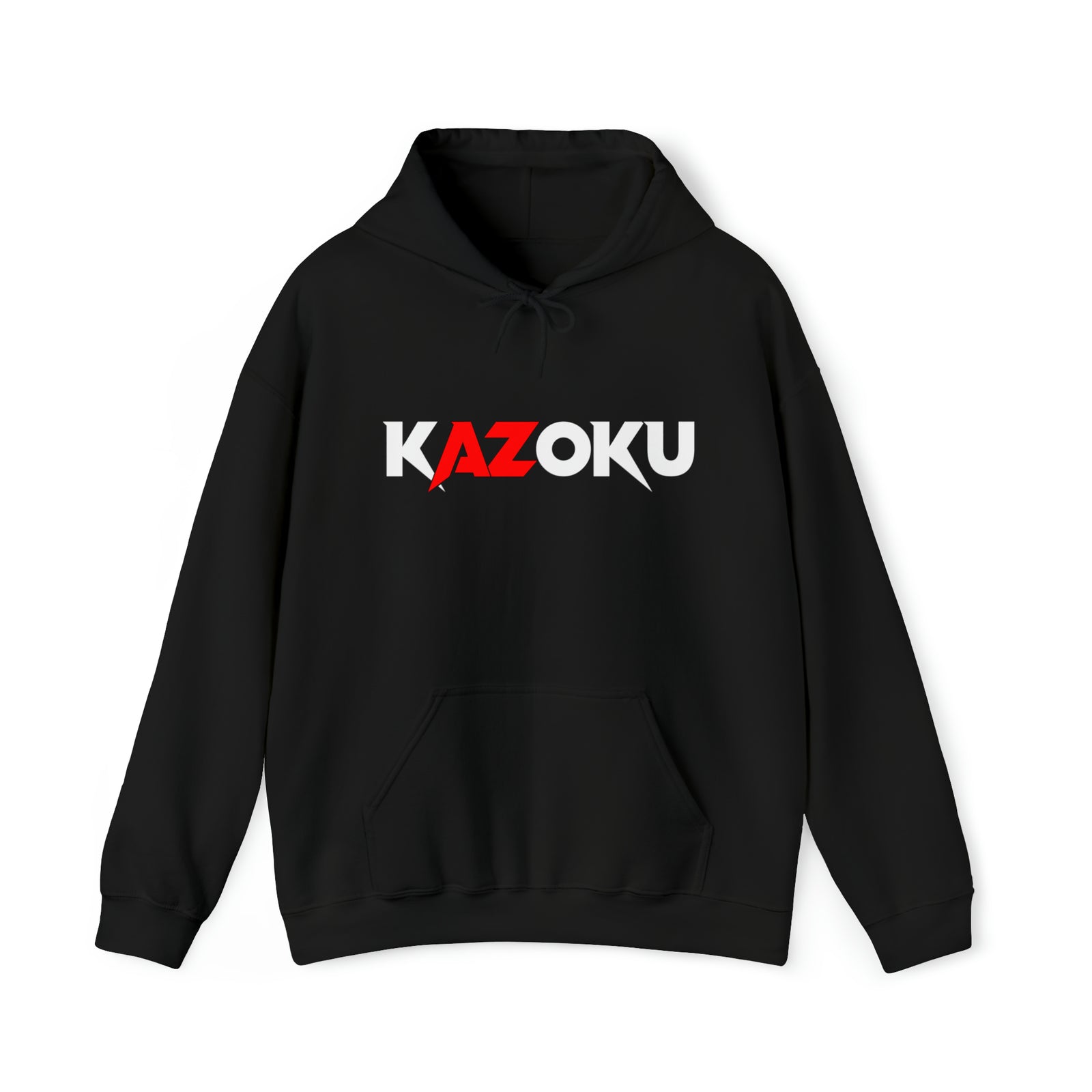 KAZOKU Hoodie Red - Design 2
