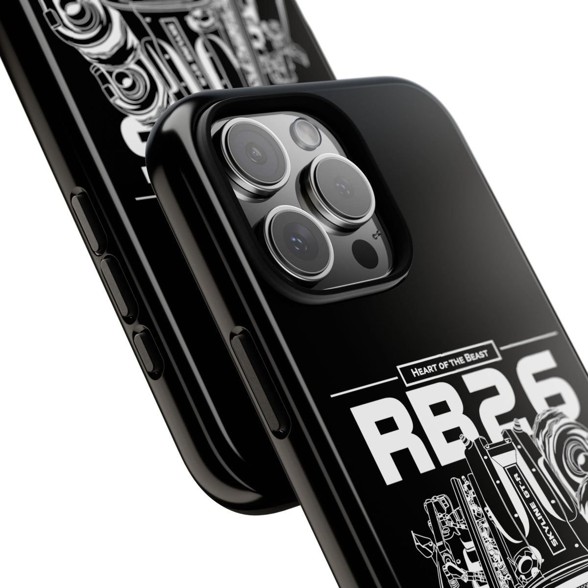 RB26DETT Heart of the Beast Tough Phone Case | JDM Car Guy Gift