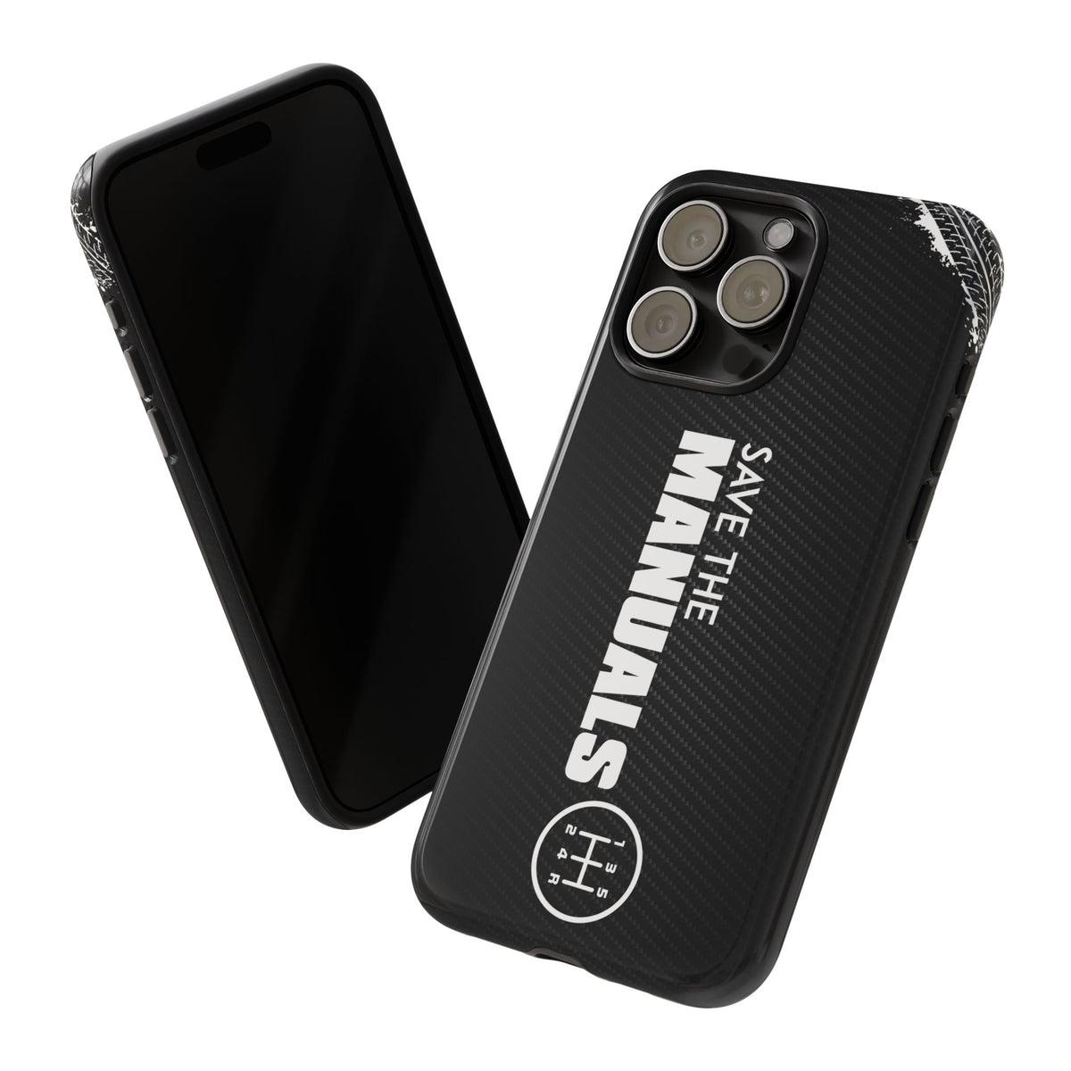 Save The Manuals Tough Phone Case | Manual Transmission Car Guy Gift